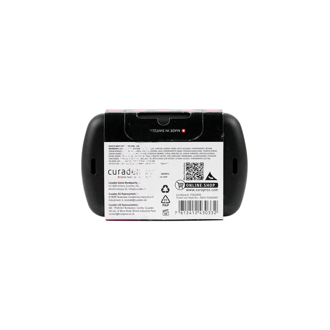 50468-Curaprox Travel Set Black Is White +1