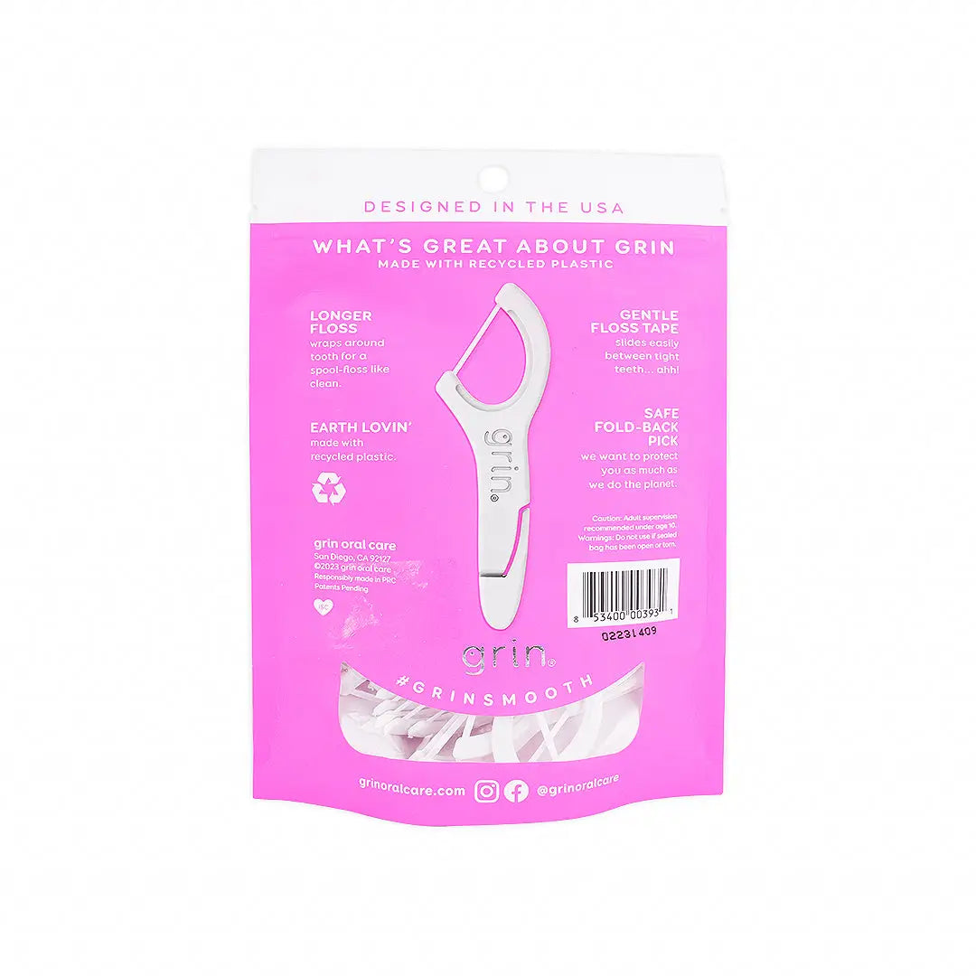 grin smooth gentle floss tape 75 floss