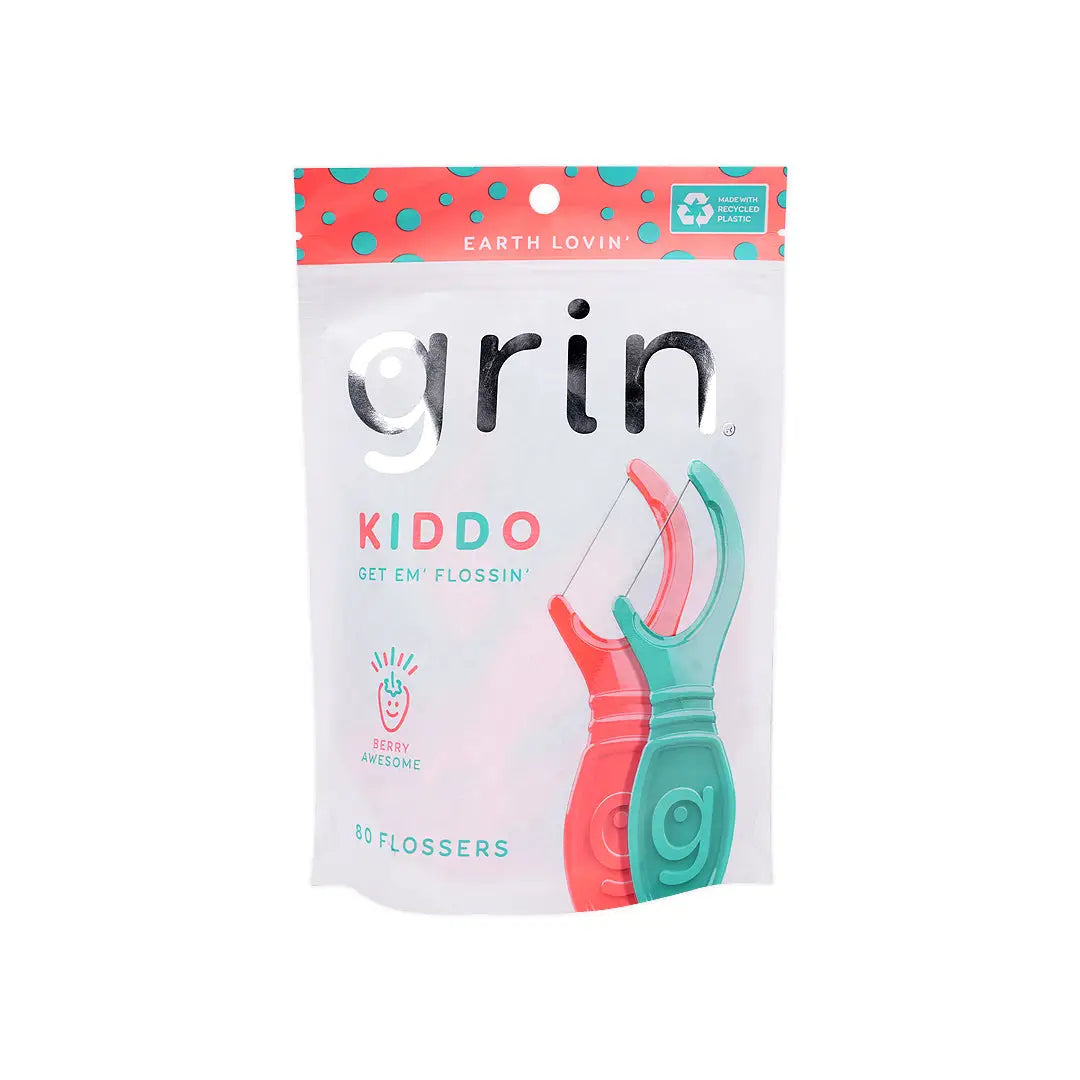Grin Kids Floss Pic 80pcs