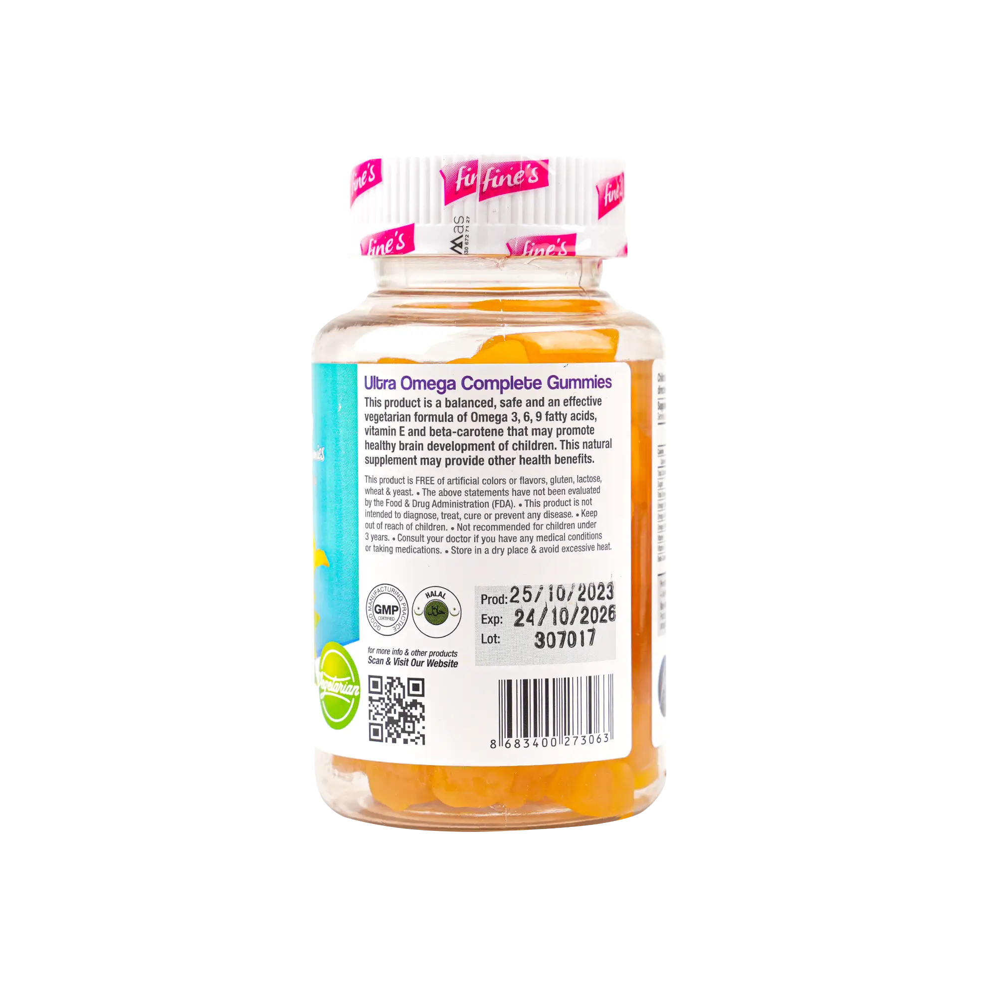 Fine’s Children Ultra Omega Complete 60 Gummies