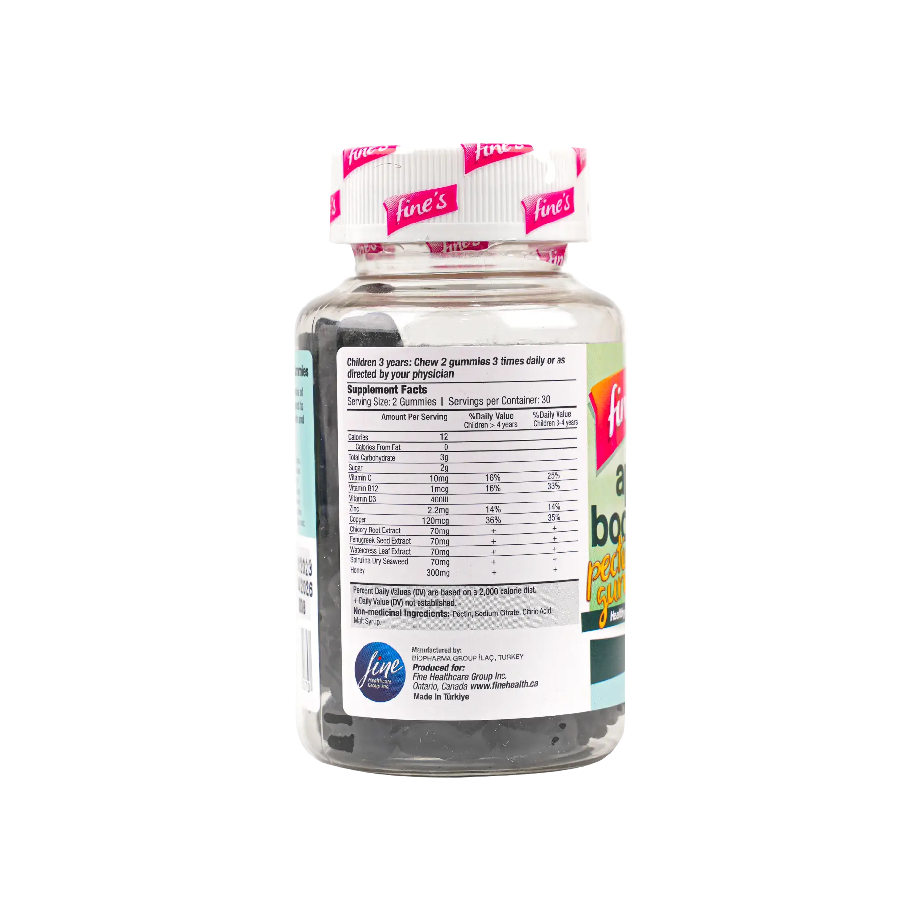Fine’s Children spirulina + Appetite Booster 60gummies