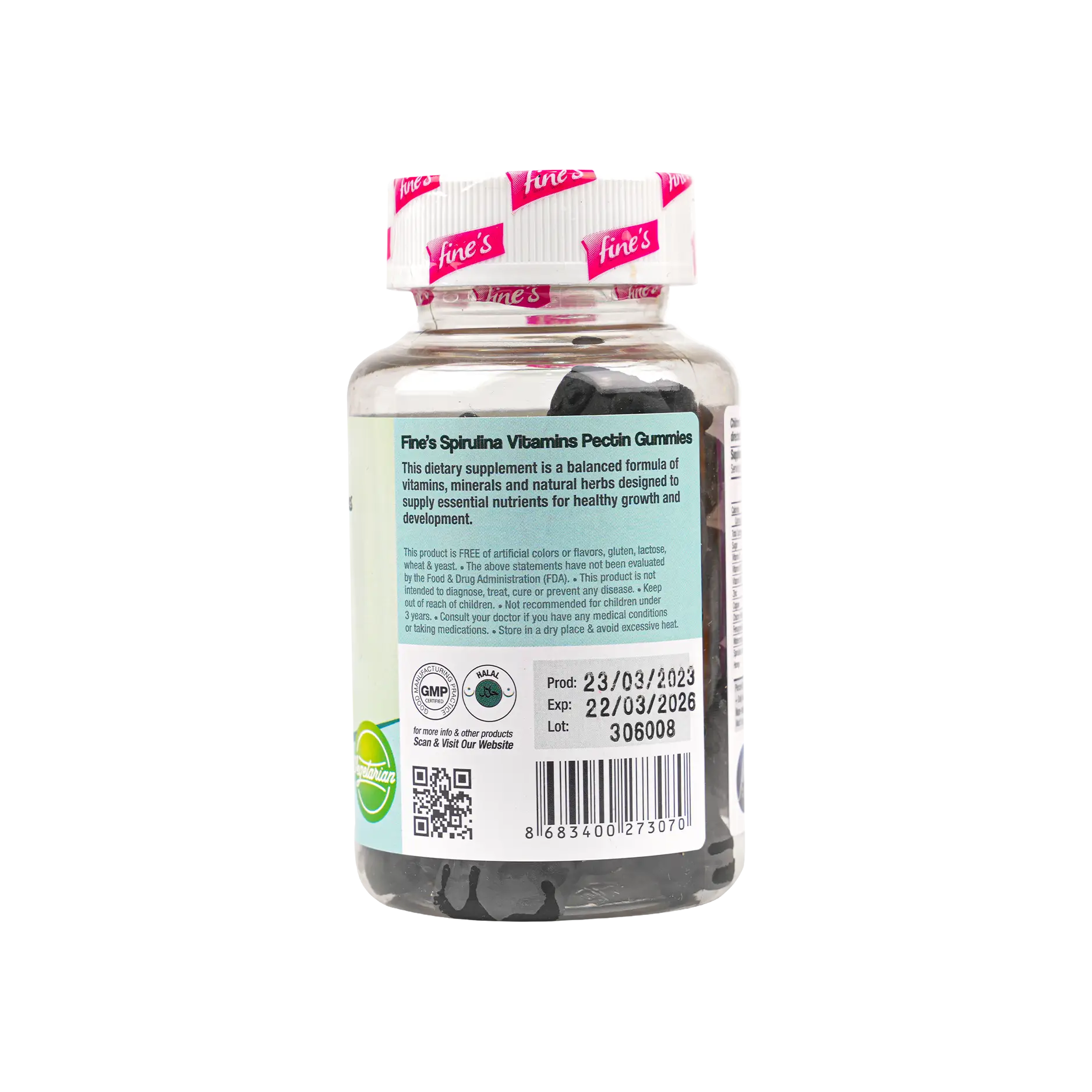 Fine’s Children spirulina + Appetite Booster 60gummies