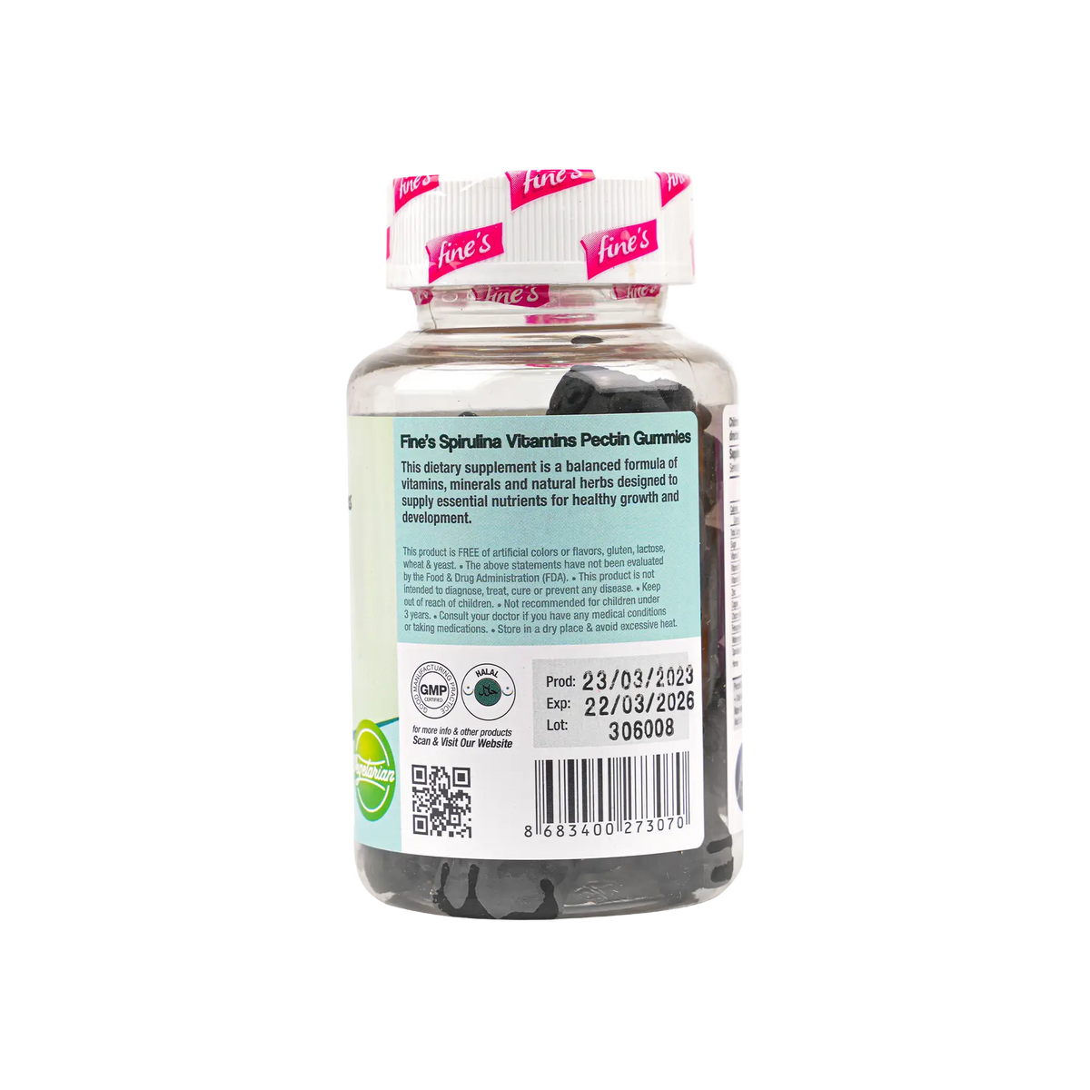 50487-Fine's Children spirulina+ Appetite Booster  60gummies +1
