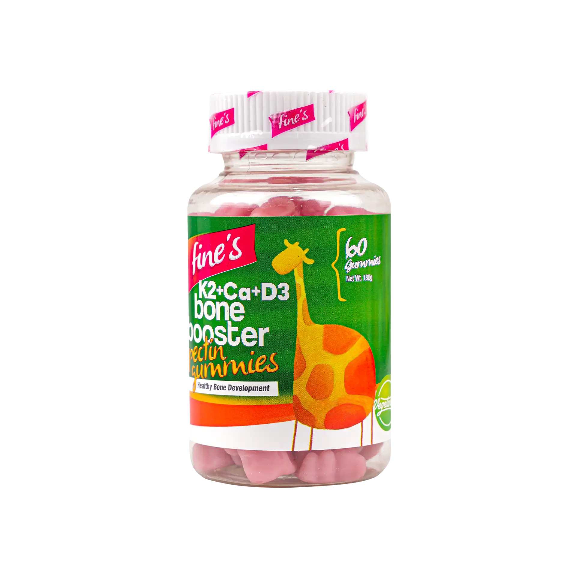 Fine’s Children K2 + Ca + D3 Bone Booster 60 Gummies