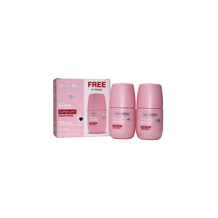 50497-Beesline Offer-Whitening Roll On Deo 72H Jouri Rose (1+1)