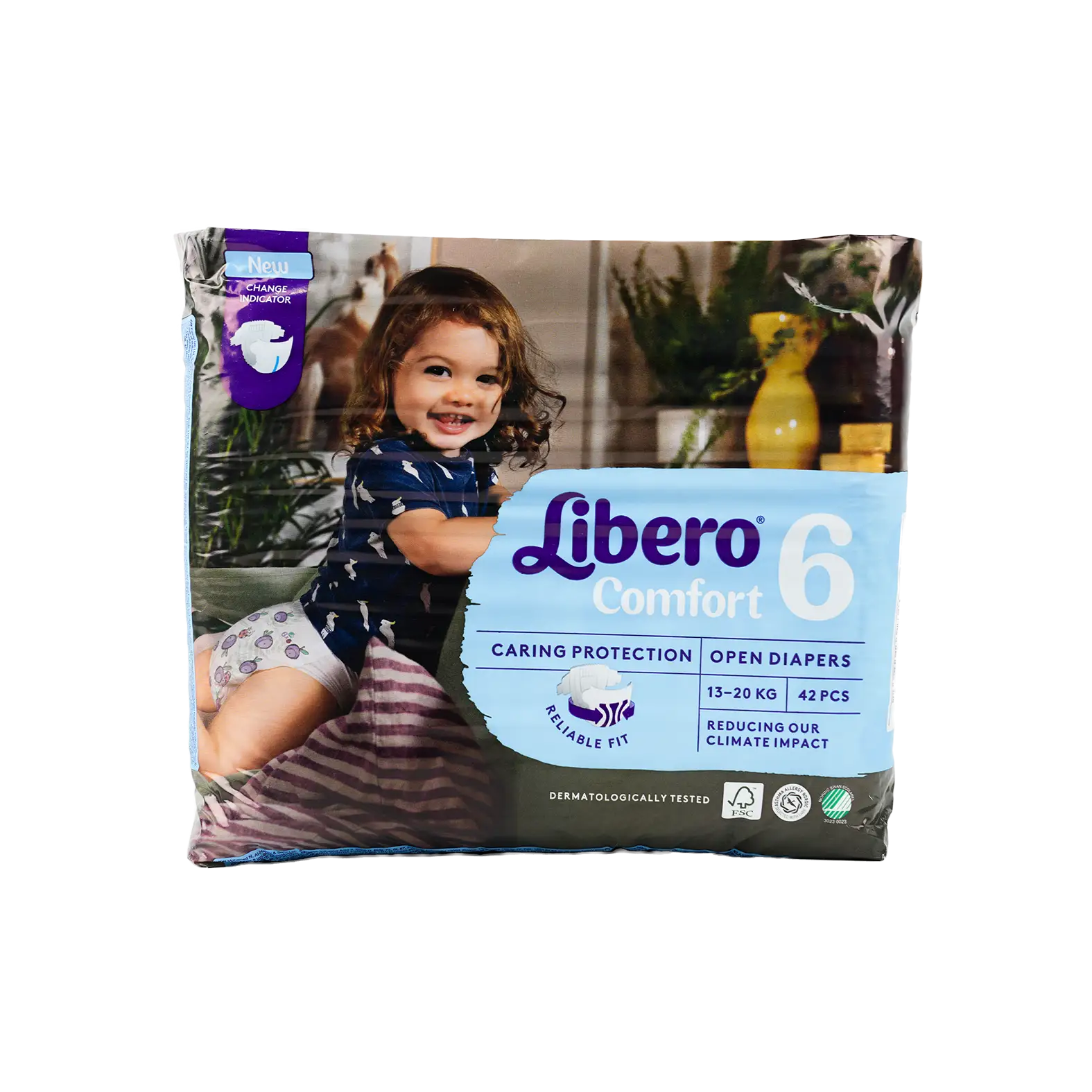 Libero Comfort No.6 (13-20Kg) 42Pcs
