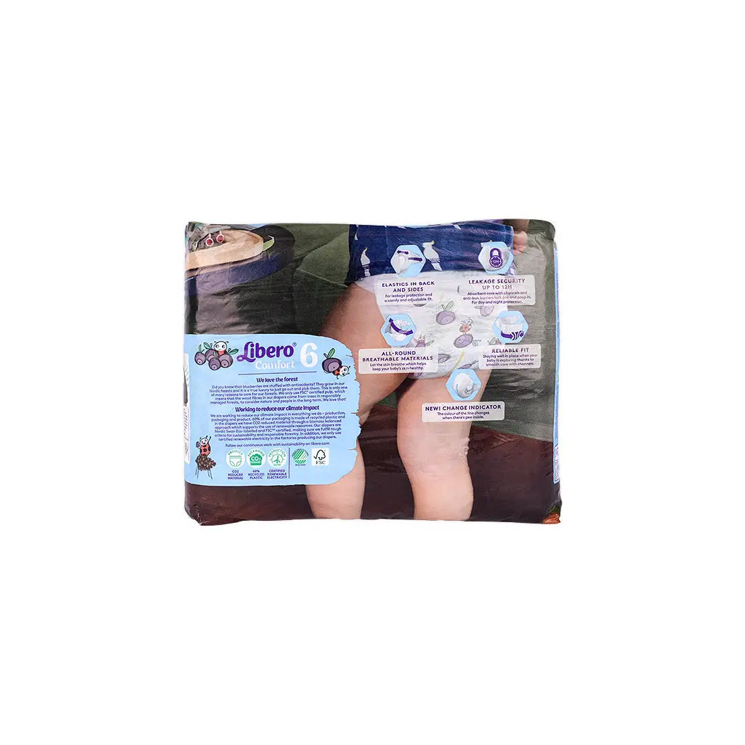 Libero Comfort No.6 (13-20Kg) 42Pcs +3