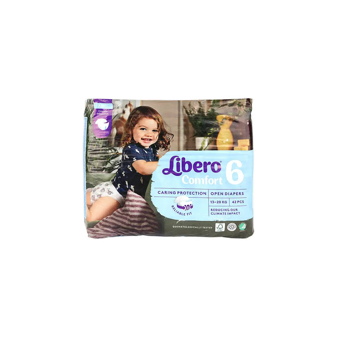 Libero Comfort No.6 (13-20Kg) 42Pcs