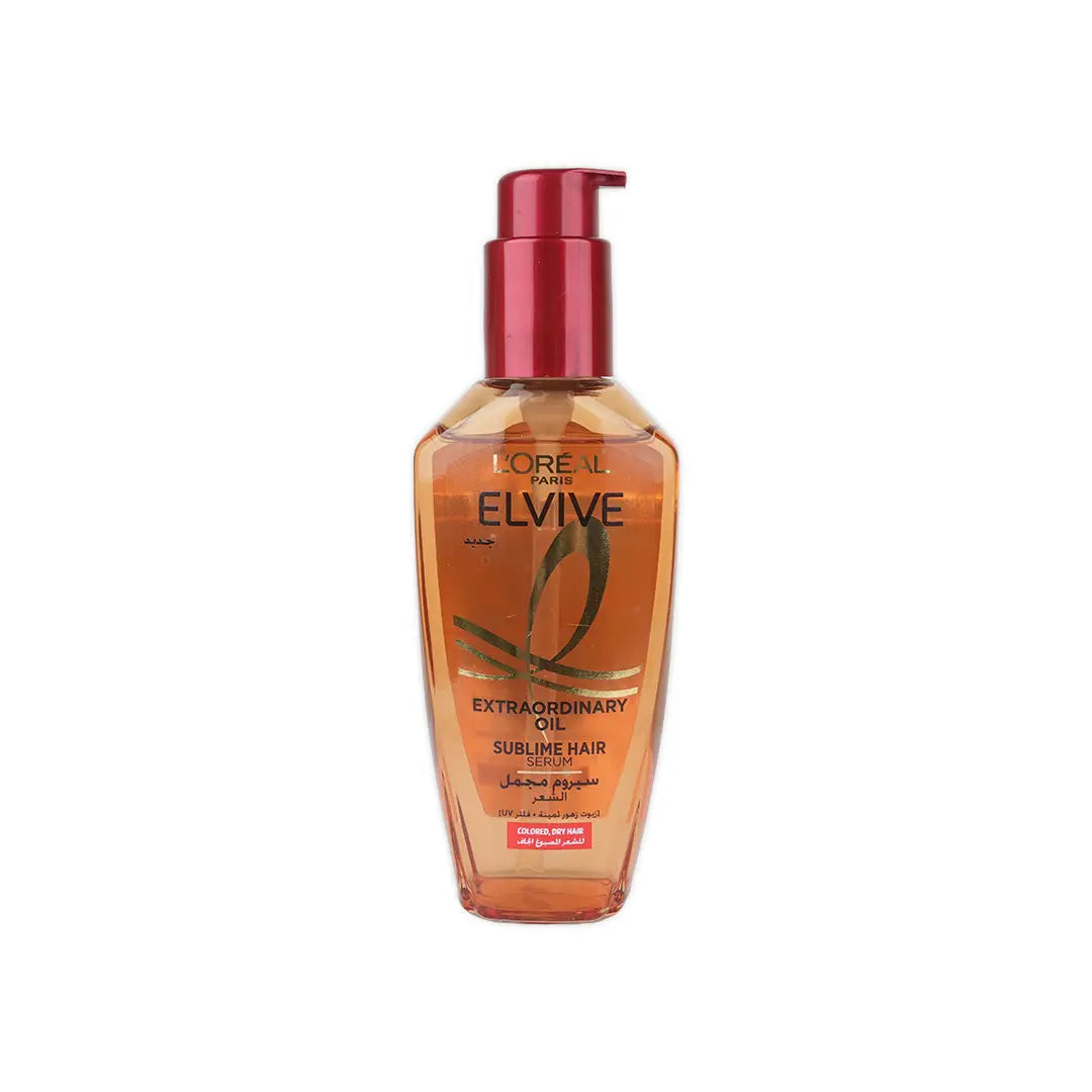 50504-L'oreal Elvive Sublime Hair Enhancer Serum Uv Fillter 100ml