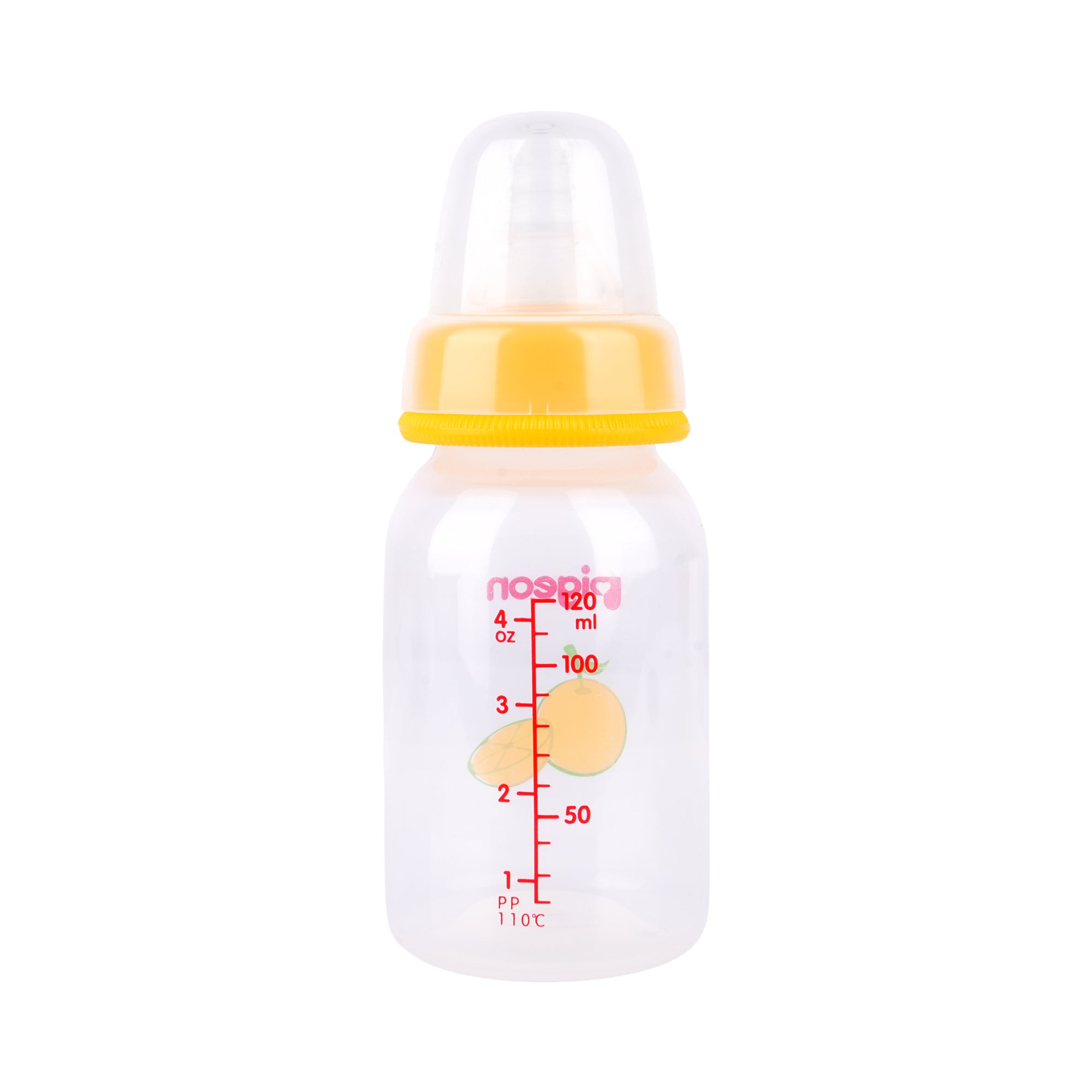 50514-Pigeon Peristaltic Nipple Bottle 0-3m 120ml-PA00417 +1