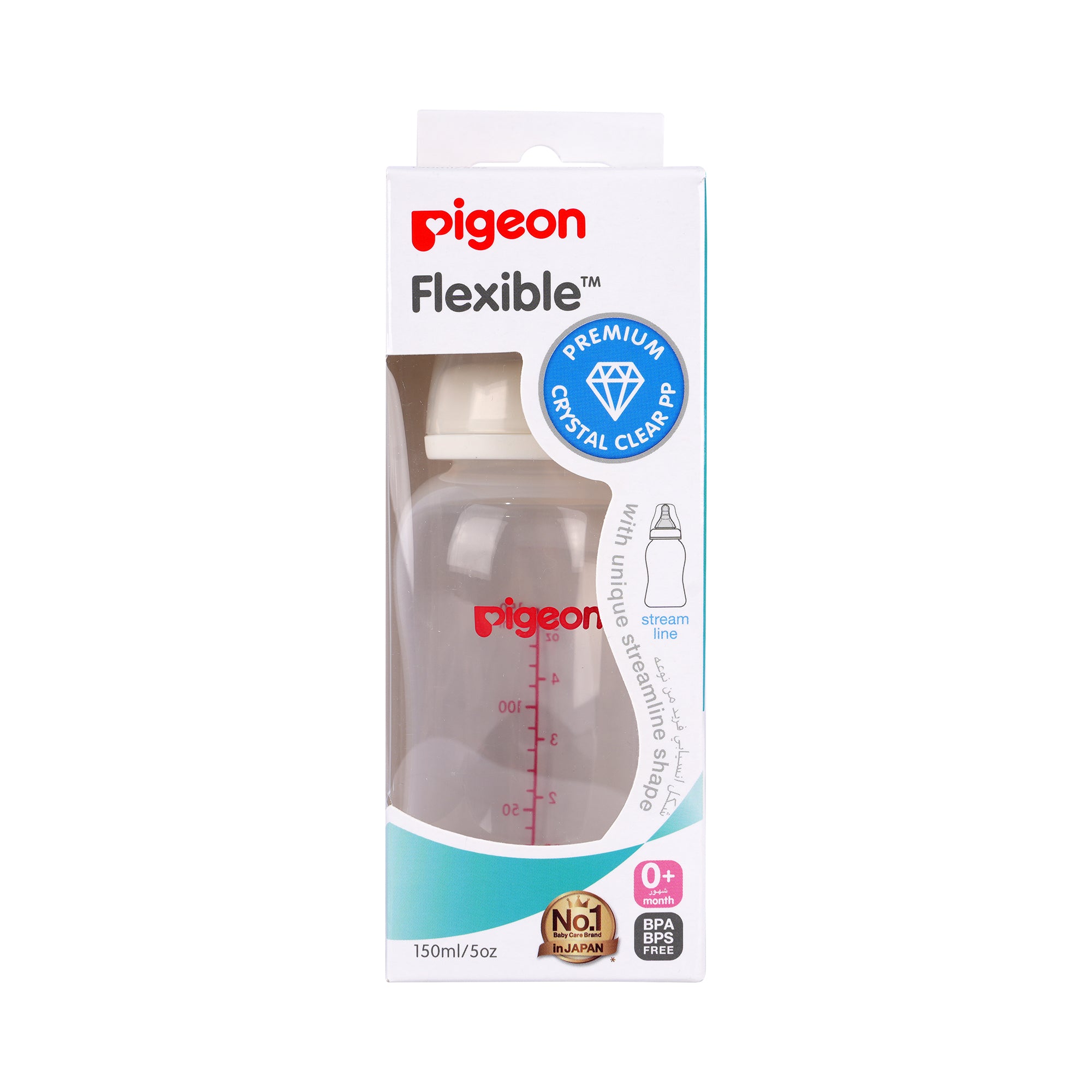 50515-Pigeon Flexible Bottle 150ml +0m-PA26651 +3