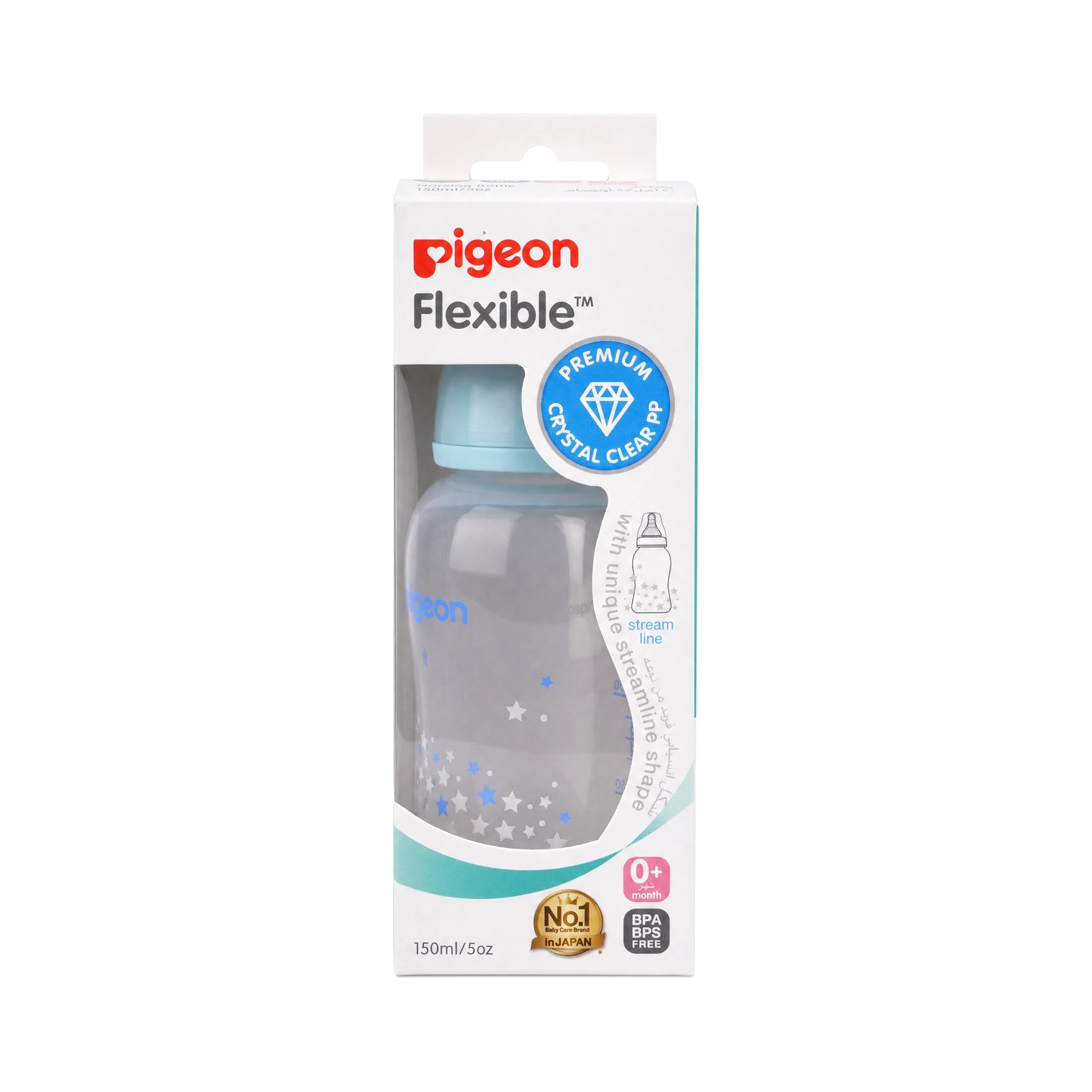 50517-Pigeon Flexible Bottle 150mlm +4