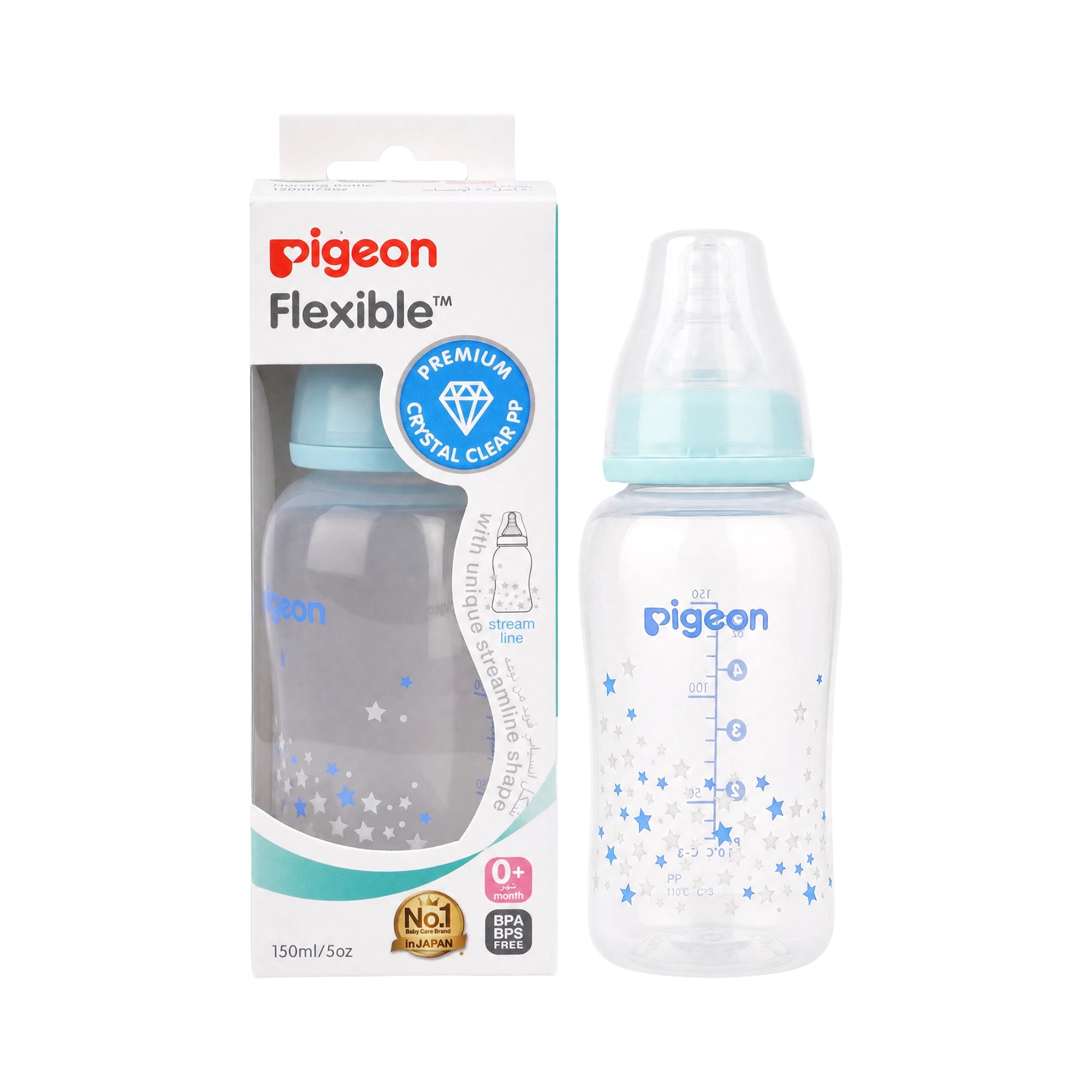 50517-Pigeon Flexible Bottle 150mlm +2