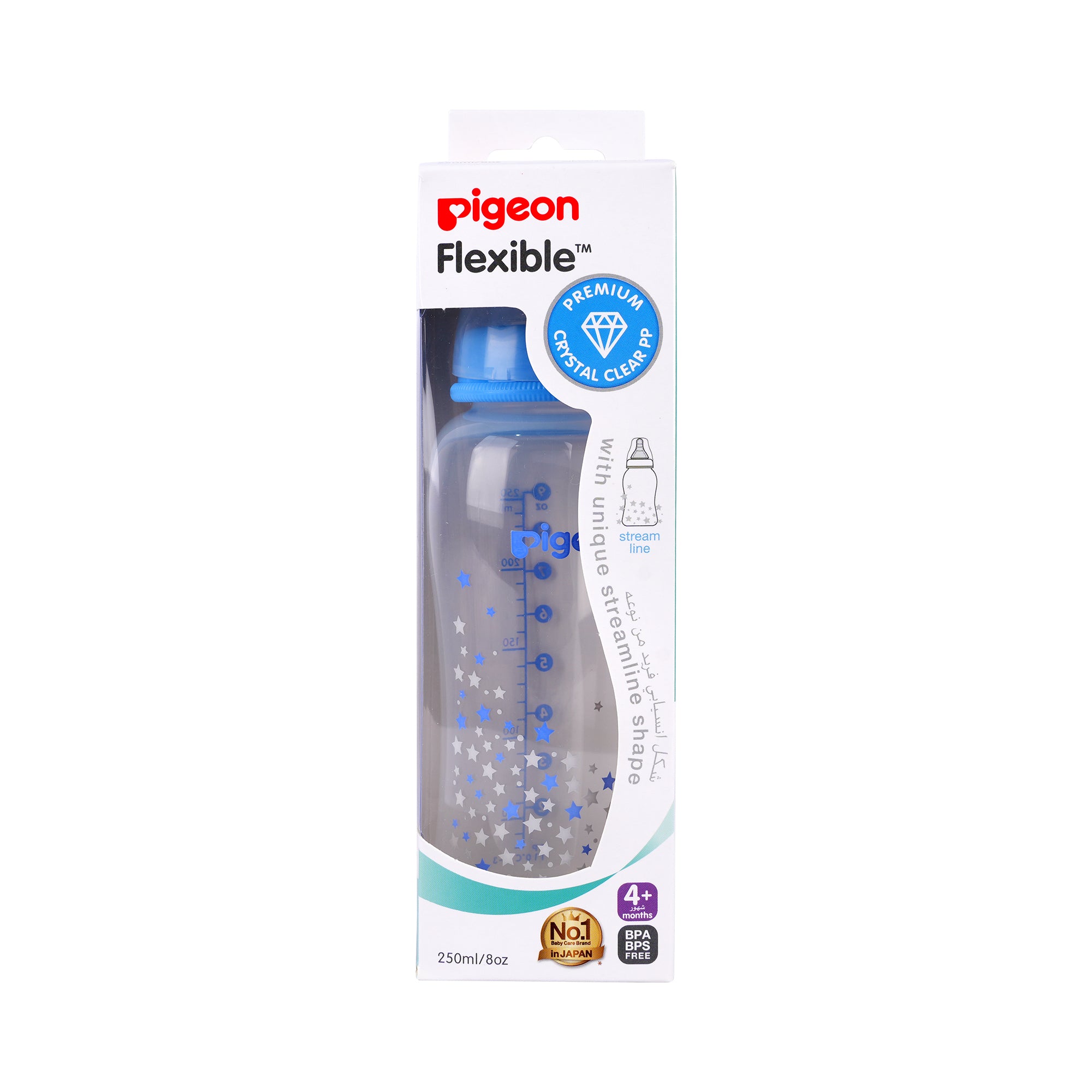 50518-Pigeon Flexible Bottle 250ml +4m-PA78274 +4