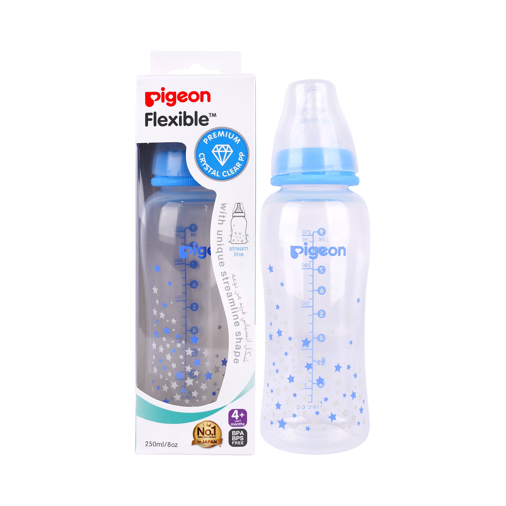 50518-Pigeon Flexible Bottle 250ml +4m-PA78274 +2
