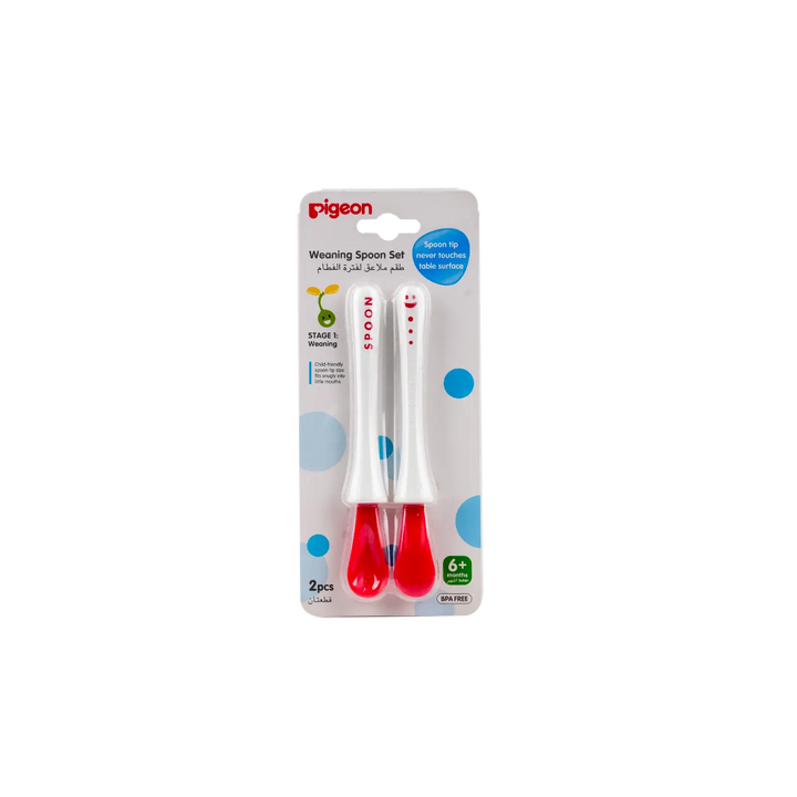 50520-Pigeon Weaning Spoon Set 6+m 2Pcs-26399