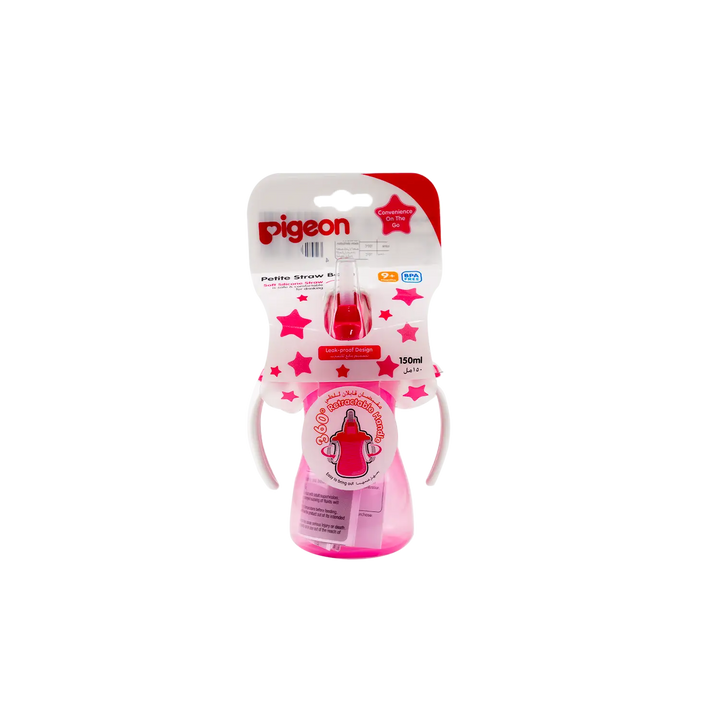 50522-Pigeon Petite Straw Bottle +9m 150ml-26150