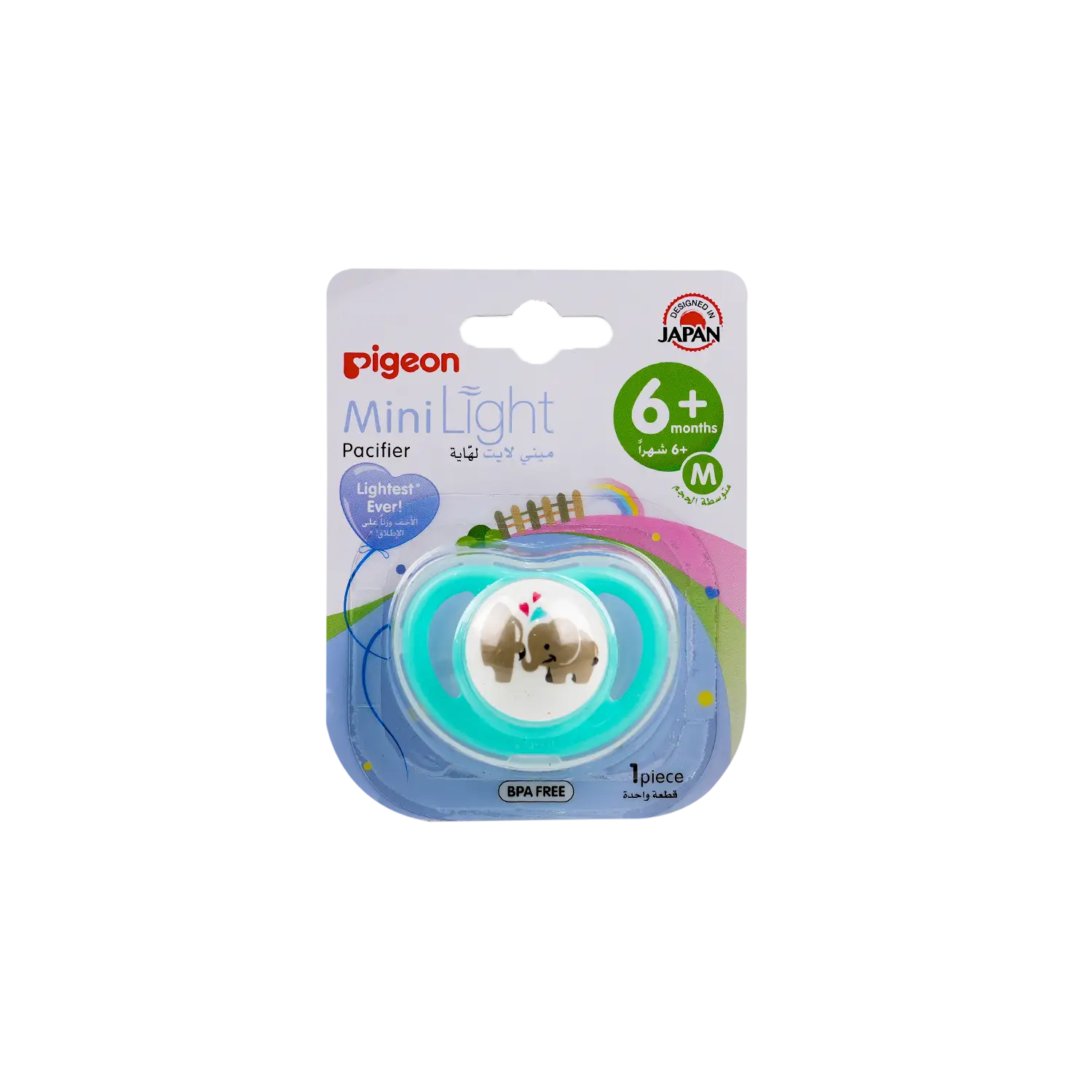 Pigeon Mini Light Pacifier +6m 1Pcs M-78462