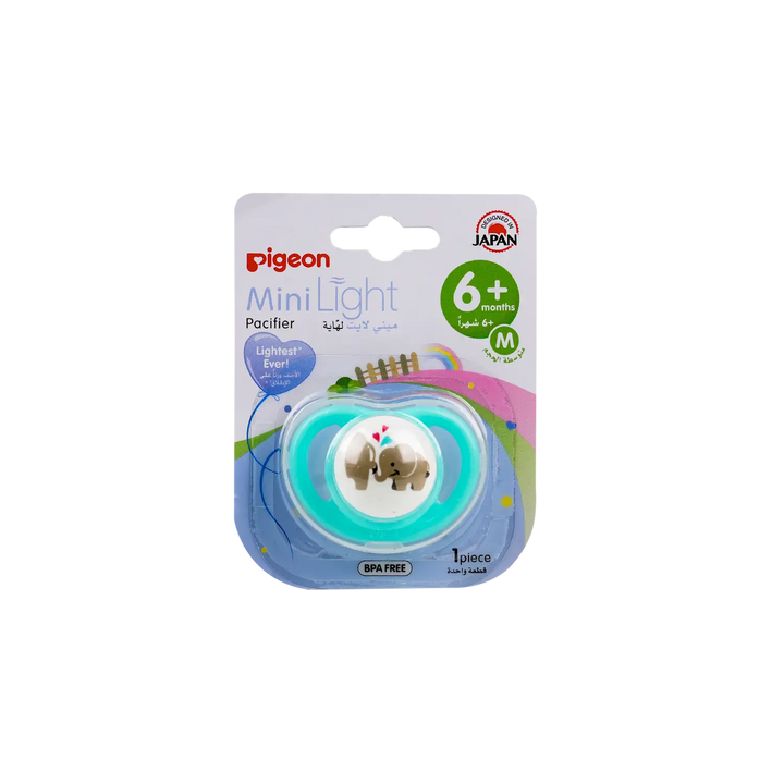 50525-Pigeon Mini Light Pacifier +6m 1Pcs M-78462