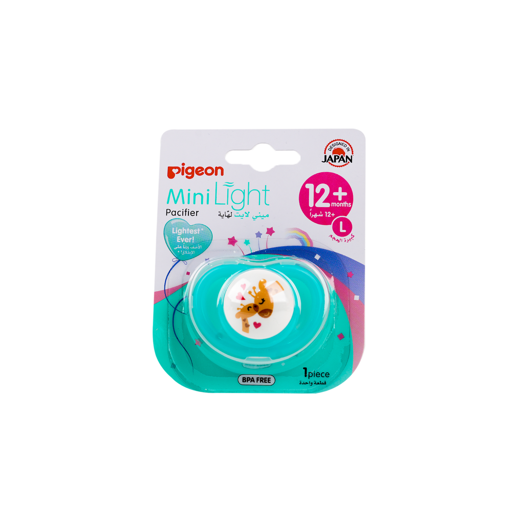 PIGEON MINI LIGHT PACIFIER 12+MONTHS 1PCS LARGE - 78465