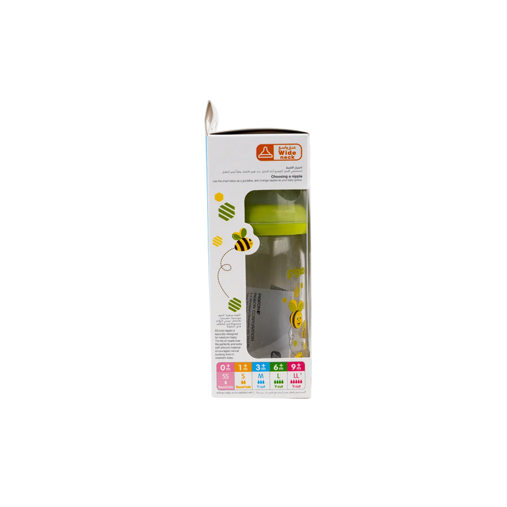 50527-Pigeon Softouch Glass Bottlem 160ml-PA26744 +1