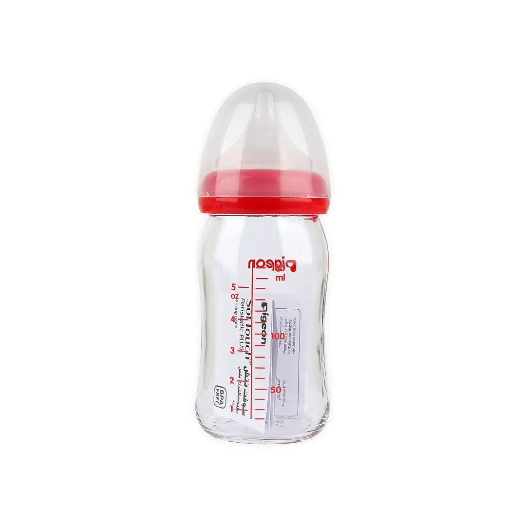 Pigeon Softouch Glass Bottle _0m 160ml-PA00487