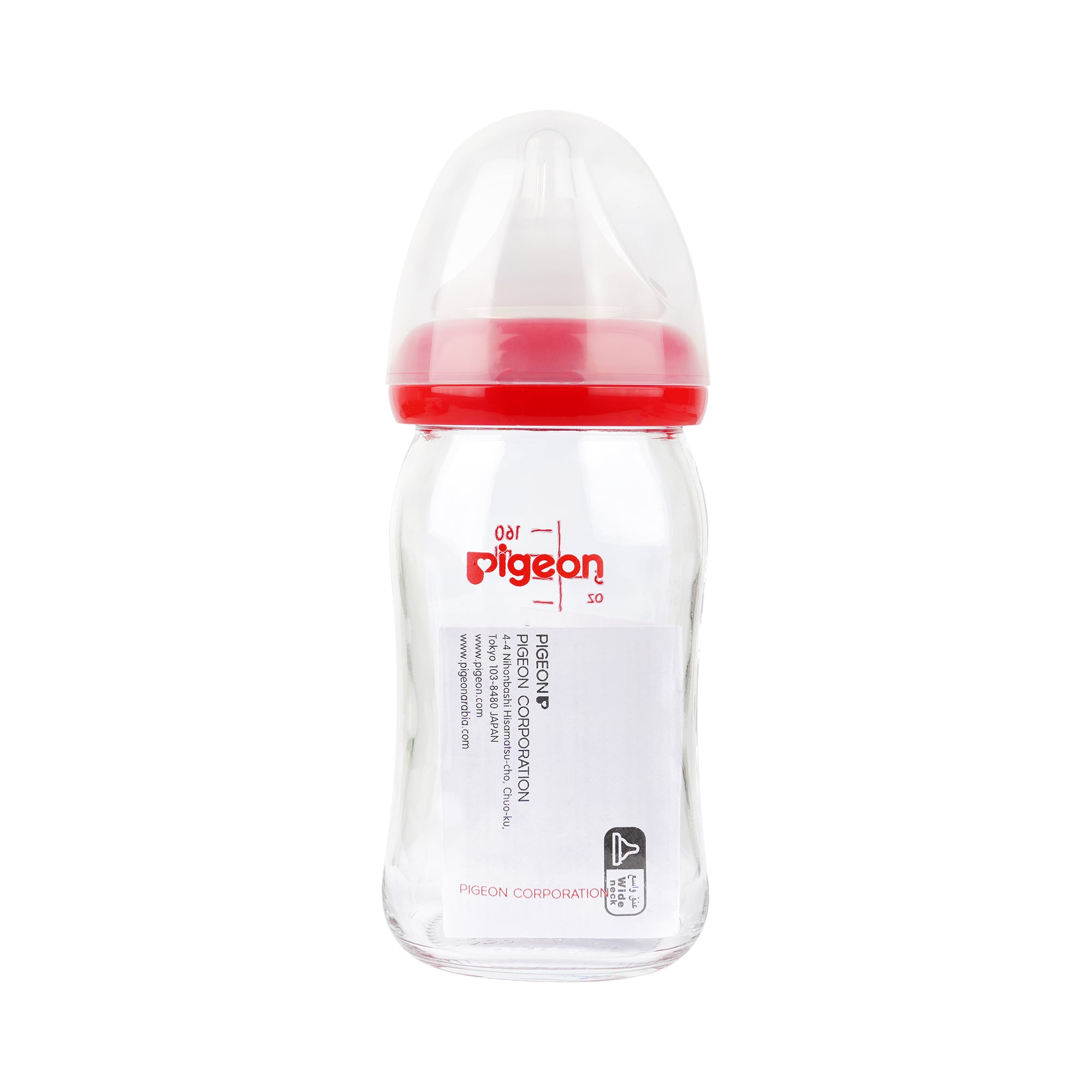 50529-Pigeon Softouch Glass Bottlem 160ml-PA00487 +2