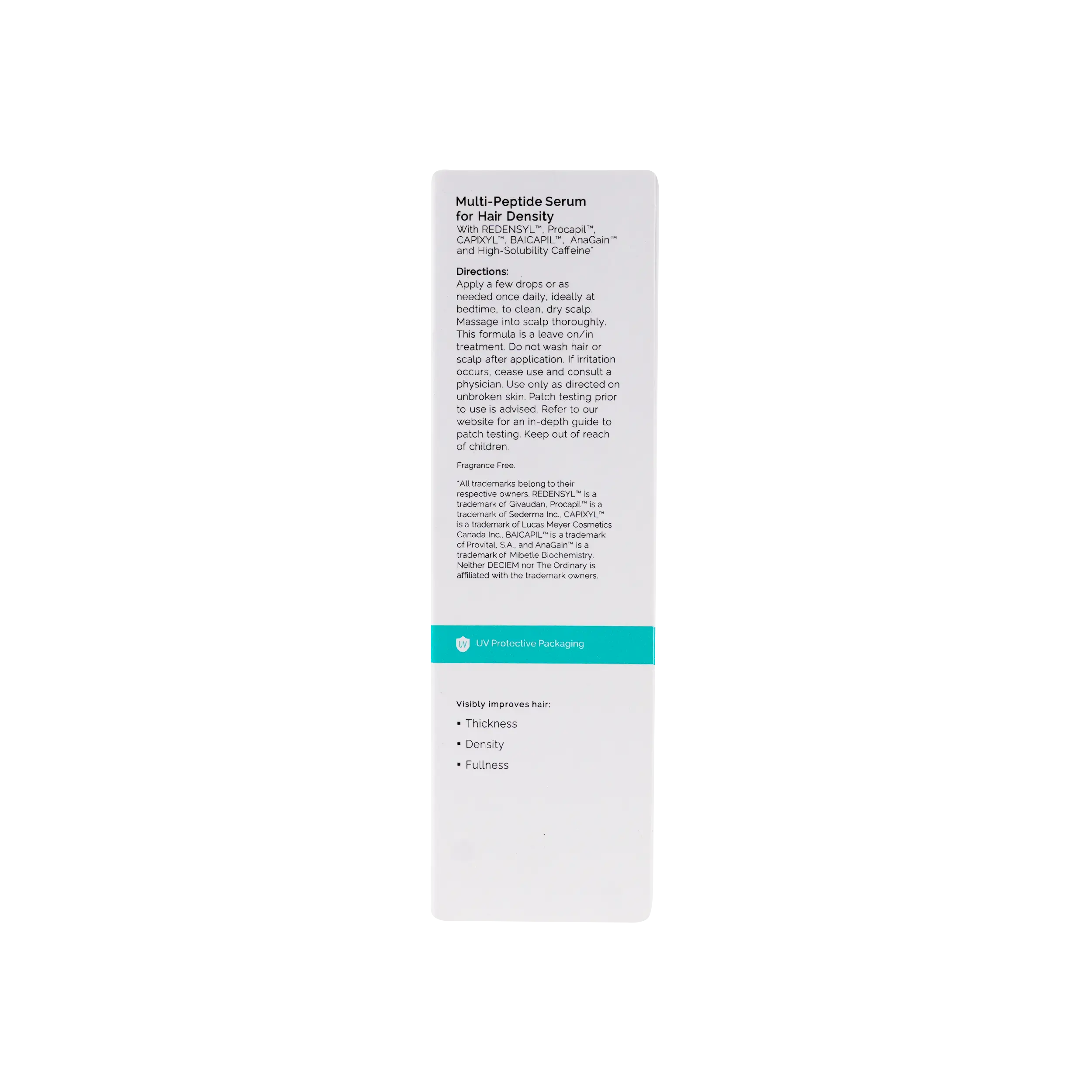 THE ORDINARY MULTI-PEPTIDE SERUM FOR HAIR DENSITY 60ML