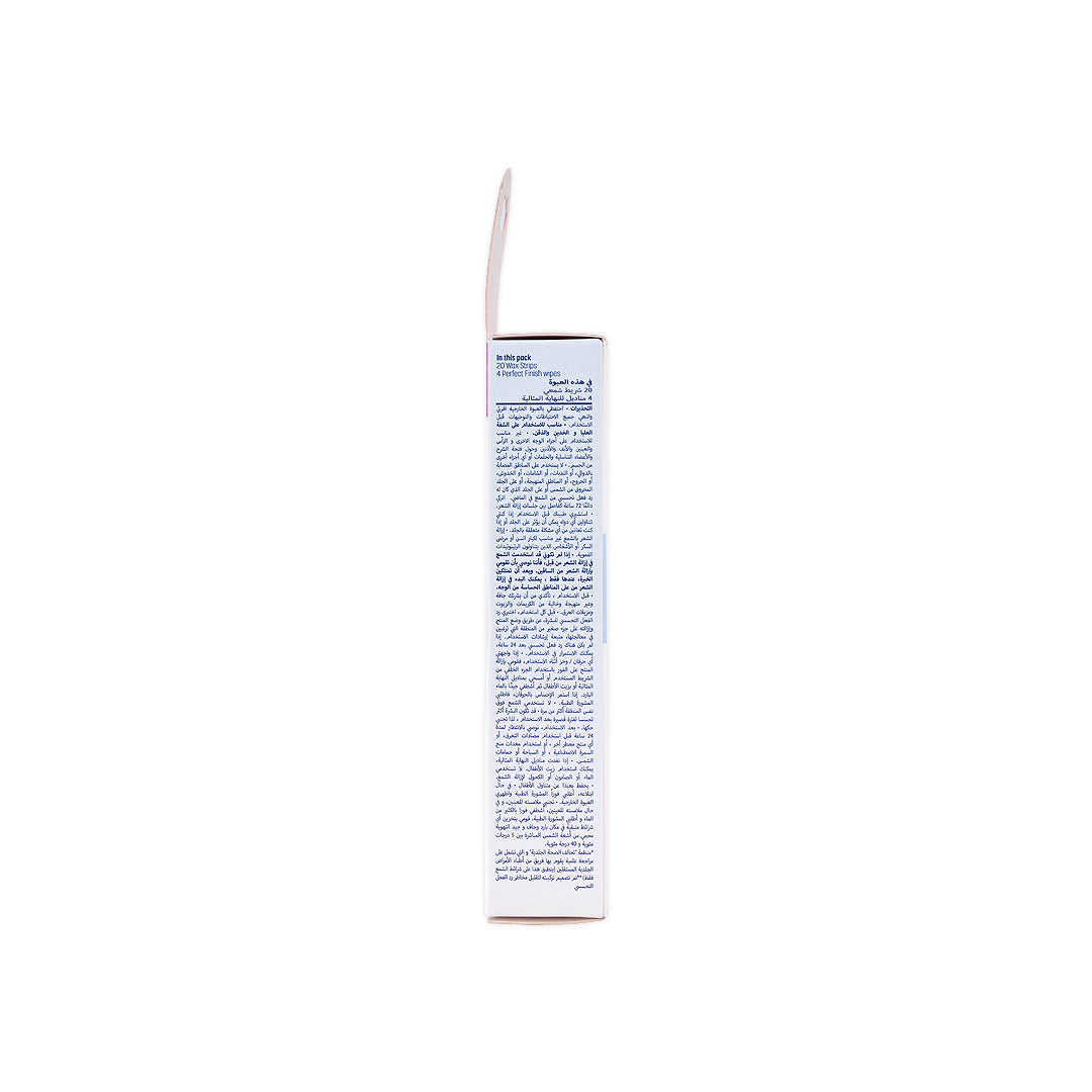VEET PURE FACE WAX STRIPS 20 PCS