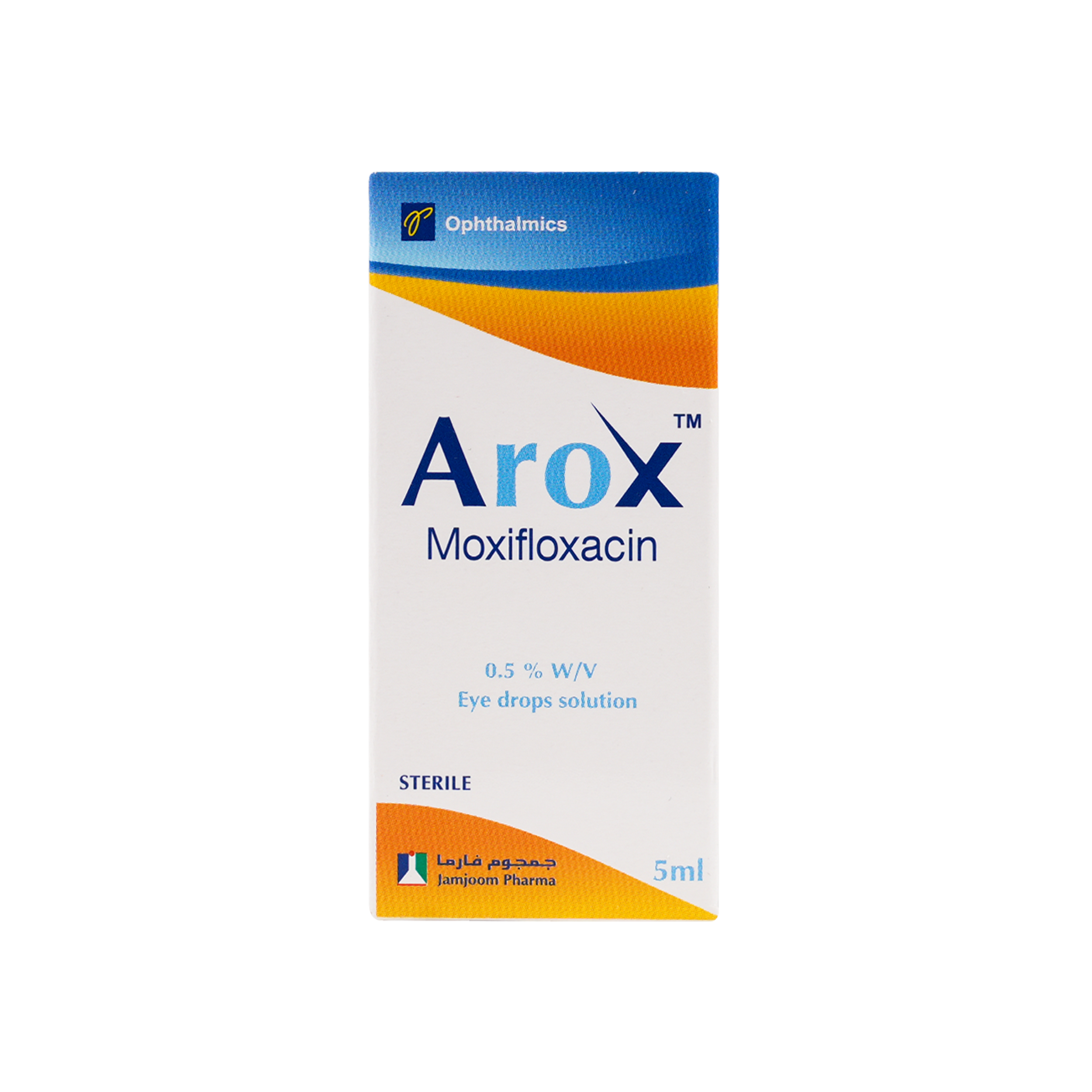 AROX MOXIFLOXACIN 0.5%  EYE DROPS SOLUTION 5ML