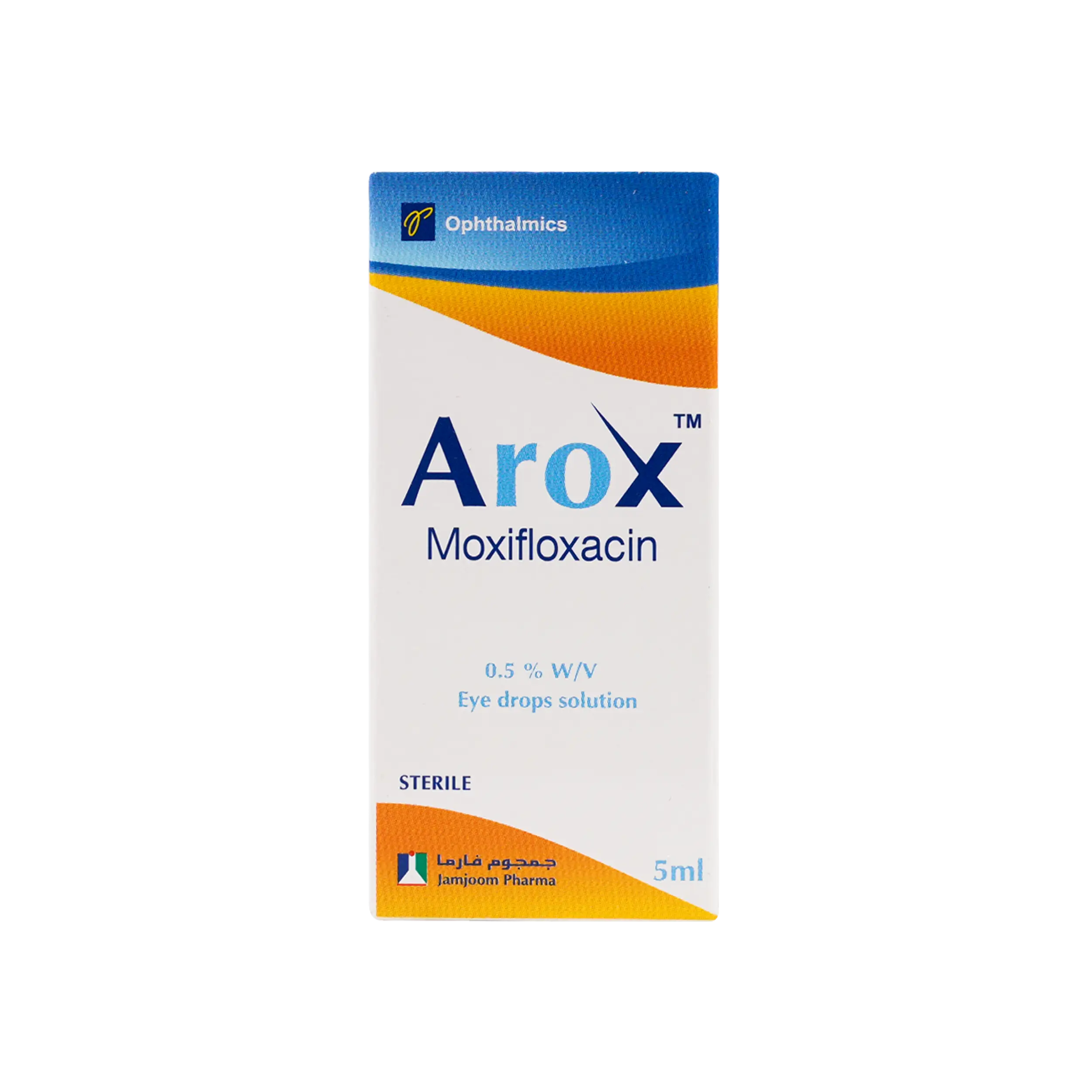 AROX MOXIFLOXACIN 0.5%  EYE DROPS SOLUTION 5ML