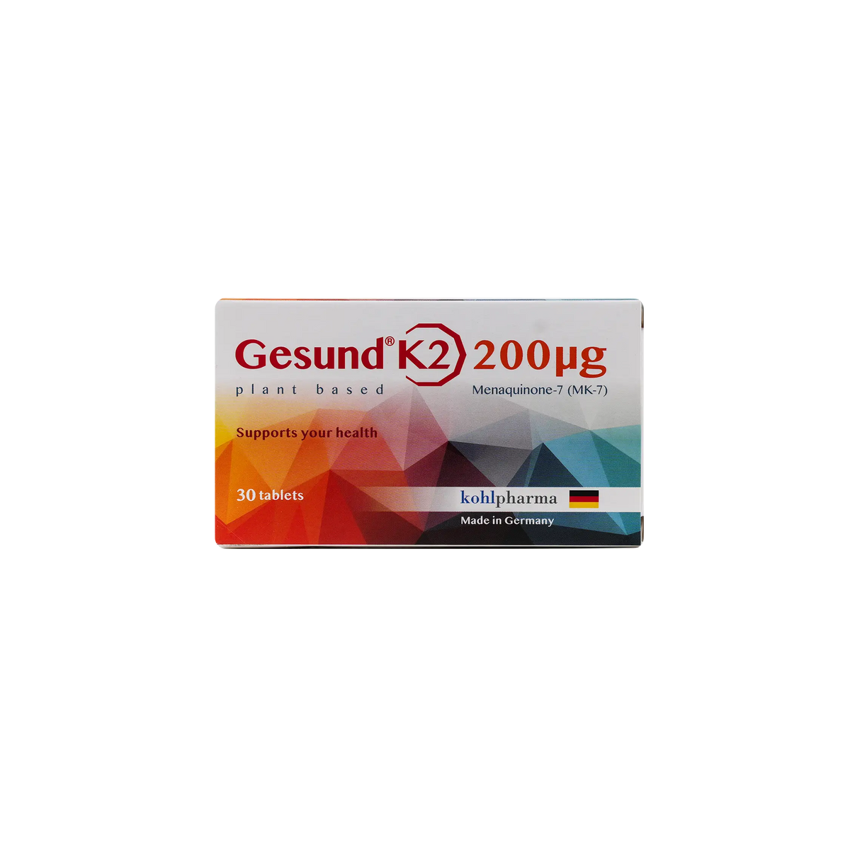 50555-Gesund K2 200Ug 30 Tab