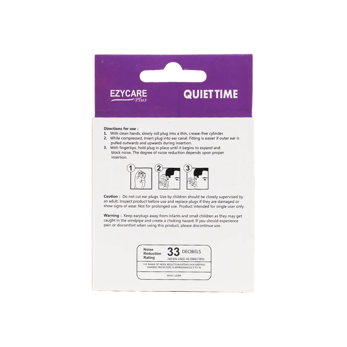 EZYCARE PLUS SUPER SLEEP EAR PLUGS 5 PAIRS -10264