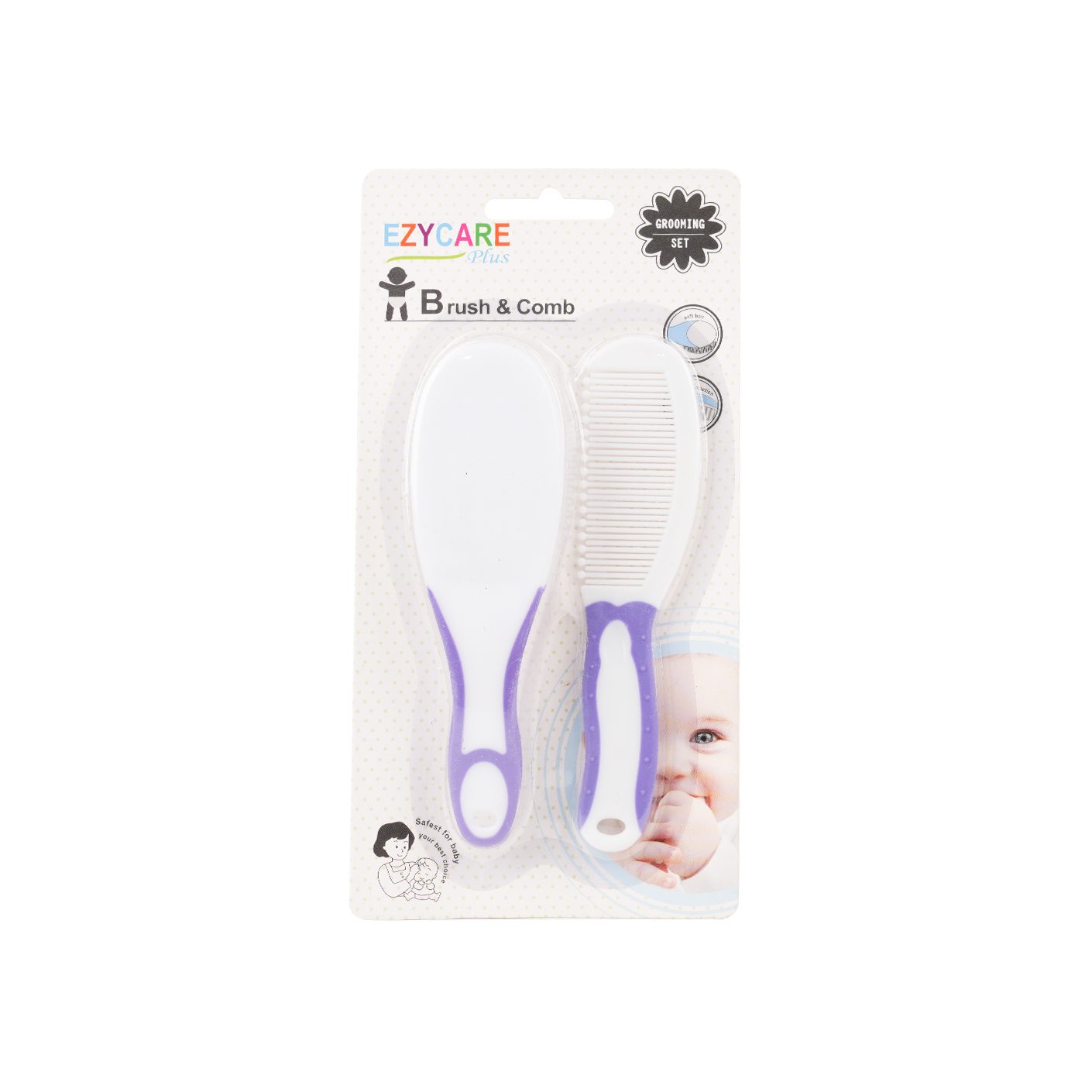 EZYCARE PLUS BRUSH & COMB -11804