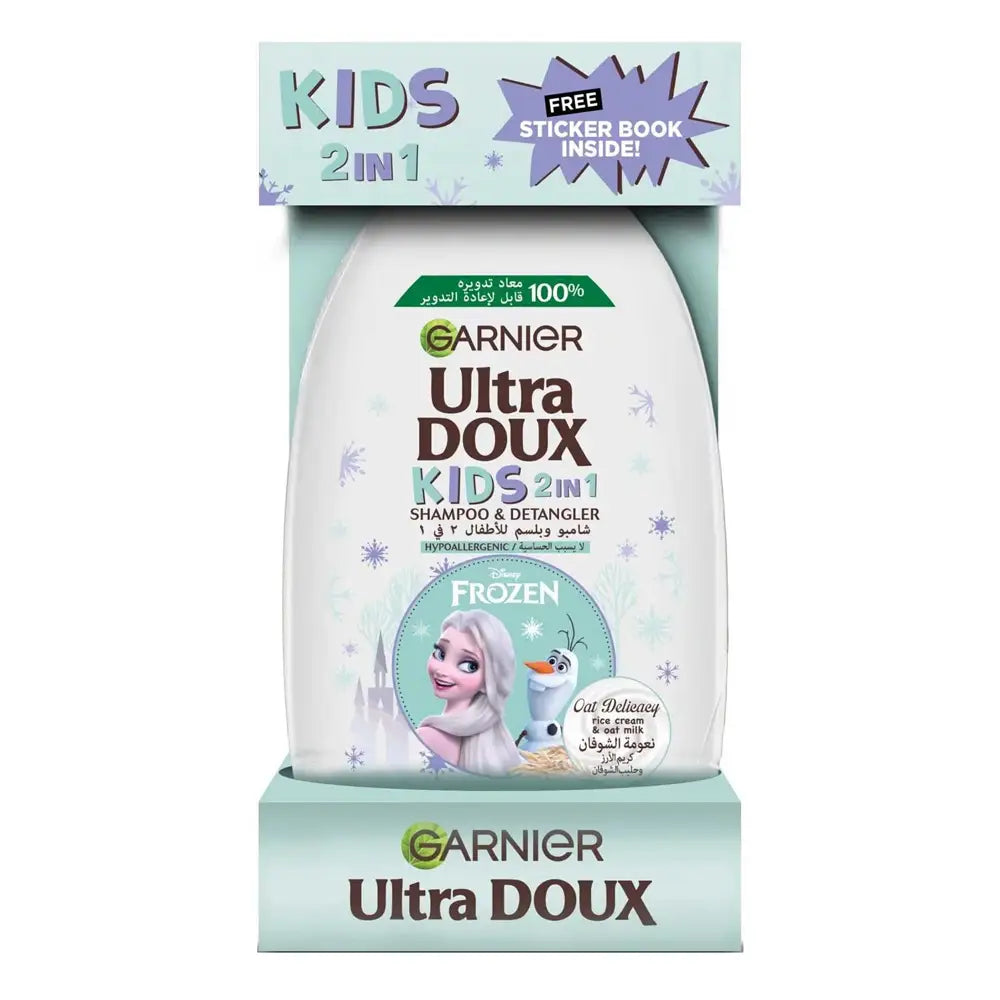50604-Garnier Ultra Doux Kids Shampoo+Book 400ml-Frozen
