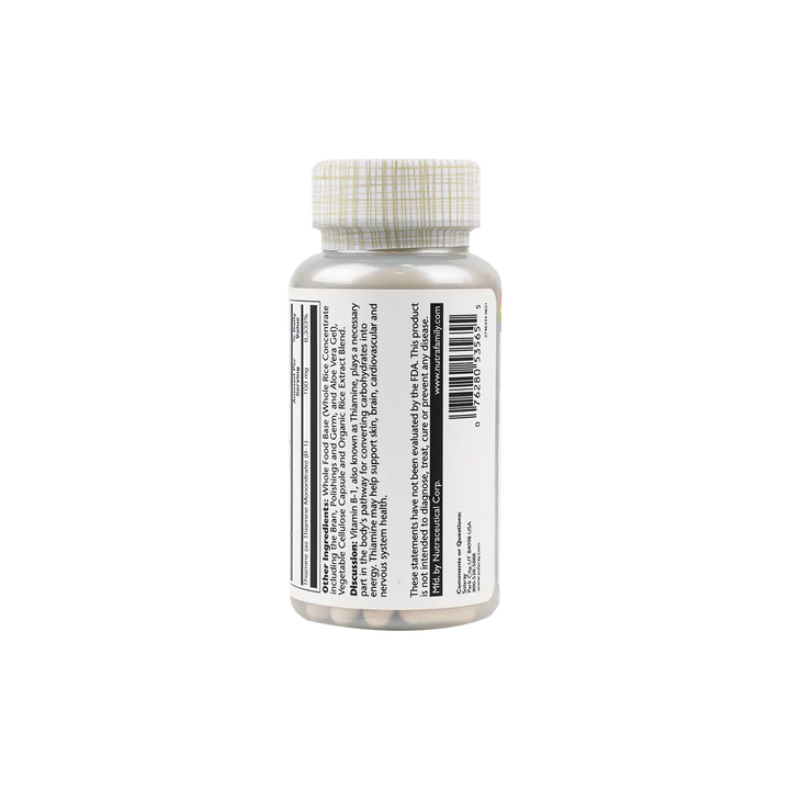 50620-Solaray Vitamin B-1 100Mg 100 Vegcaps +2