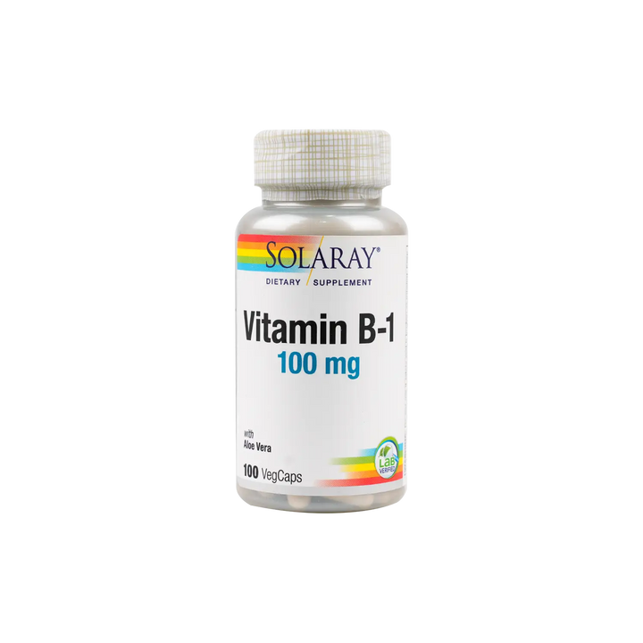 50620-Solaray Vitamin B-1 100Mg 100 Vegcaps