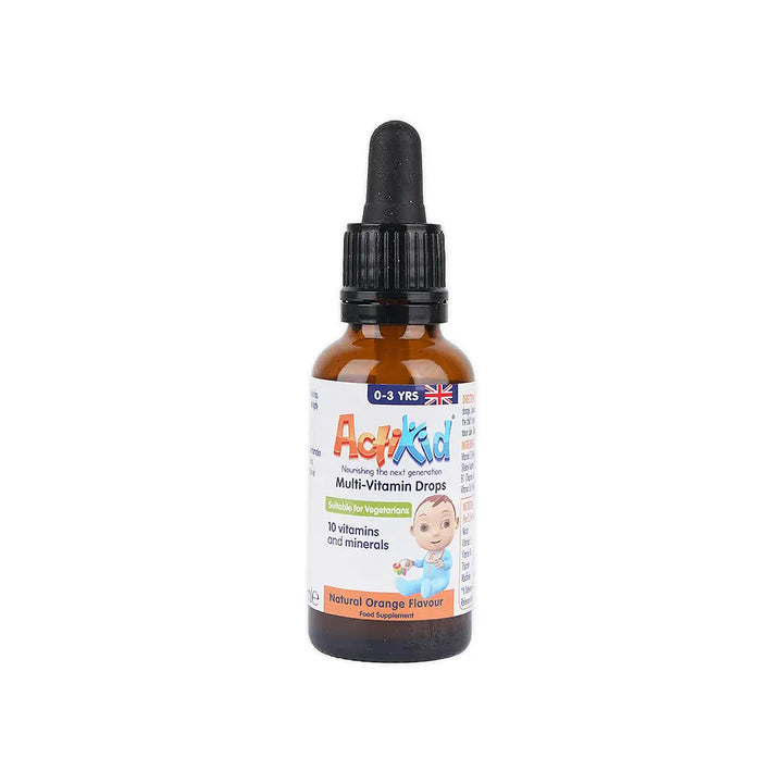 50623-Actikid Multi-Vitamin Drops 25Ml Orange Flavour +2
