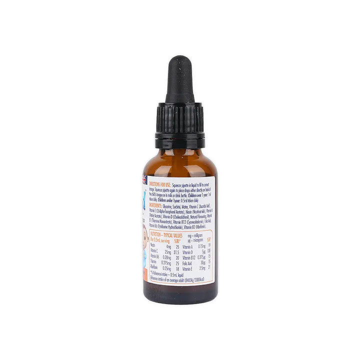 50623-Actikid Multi-Vitamin Drops 25Ml Orange Flavour +6
