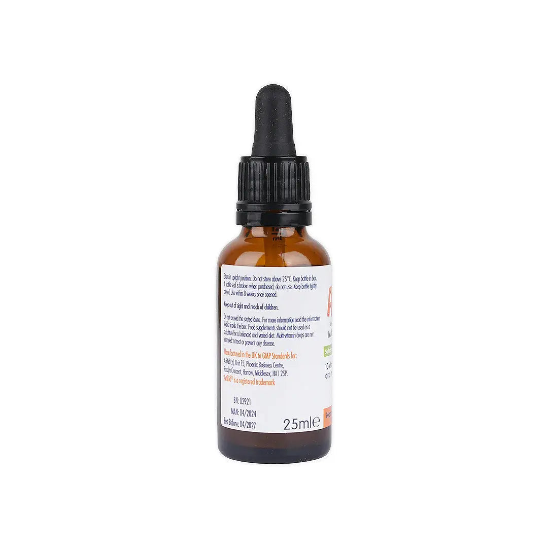 50623-Actikid Multi-Vitamin Drops 25Ml Orange Flavour +7