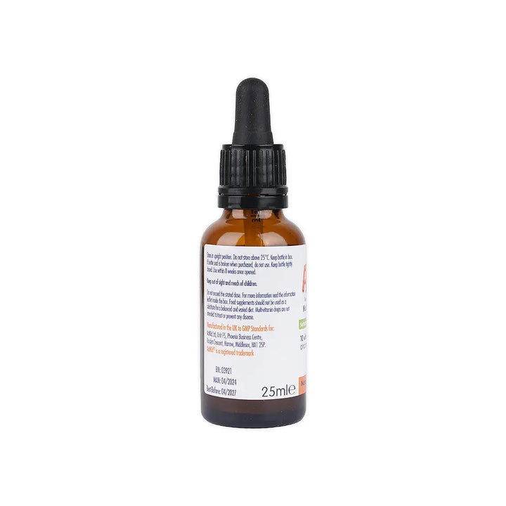50623-Actikid Multi-Vitamin Drops 25Ml Orange Flavour +7