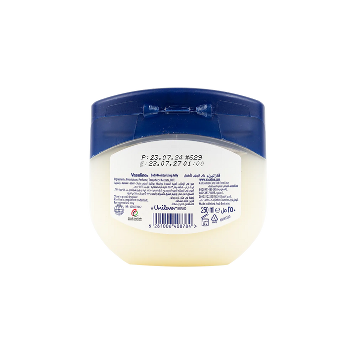 50646-Vaseline Baby Moisturizing Jelly 250Ml +1