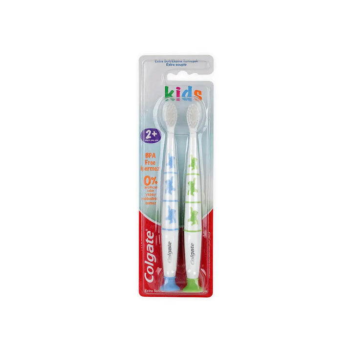 50656-Colgate Kids 2+ Years Extra Soft Toothbrush 1+1