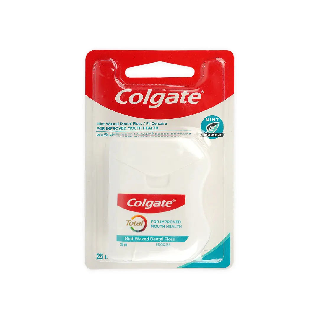 50657-Colgate Total Mint Dental floss Waxed 25M