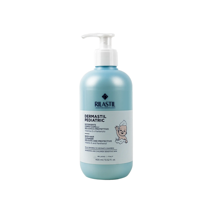 50663-Rilastil Pediatric Hair &amp; Body Cleanser 400ml