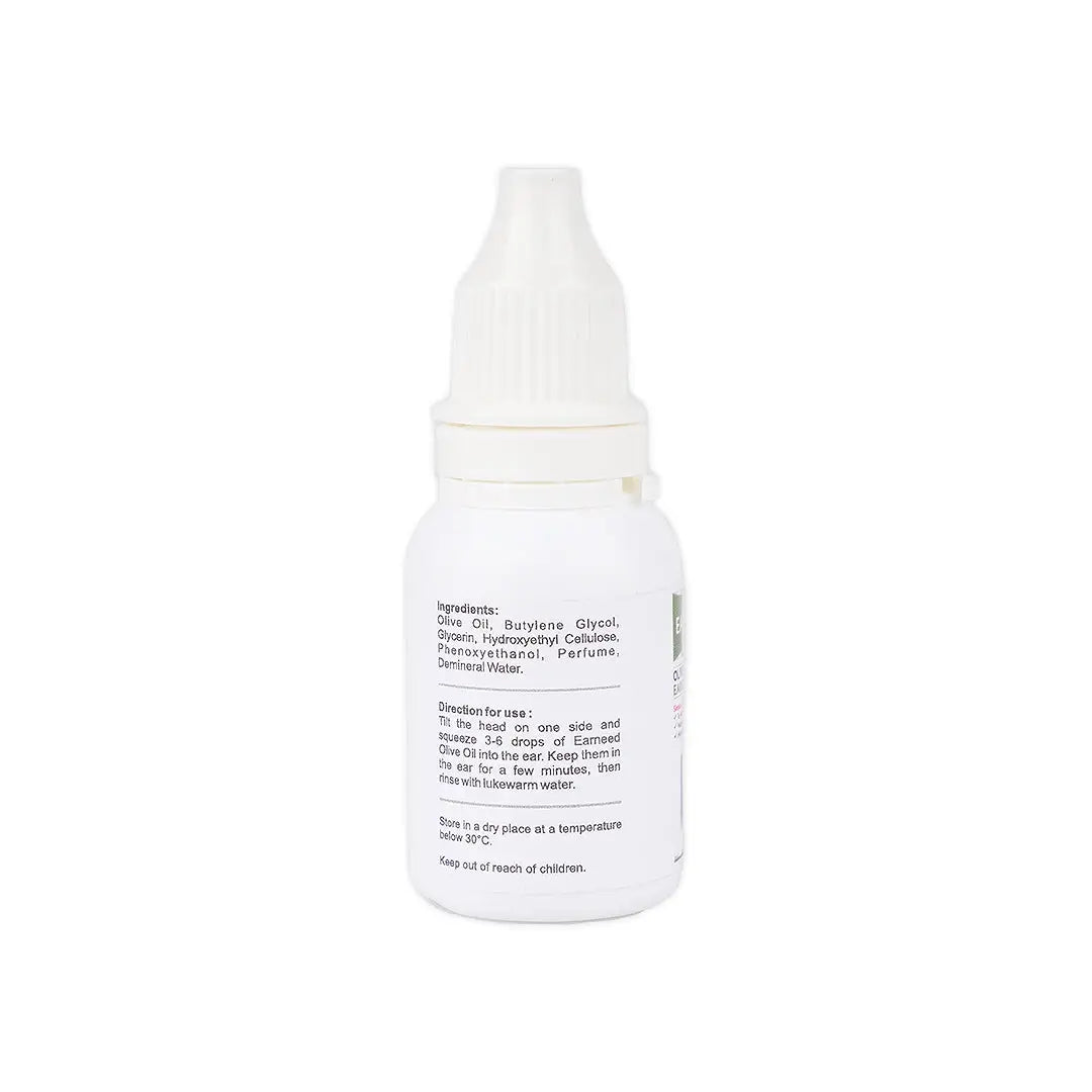 EARNEED OLIVE OIL EAR DROPS 15ML