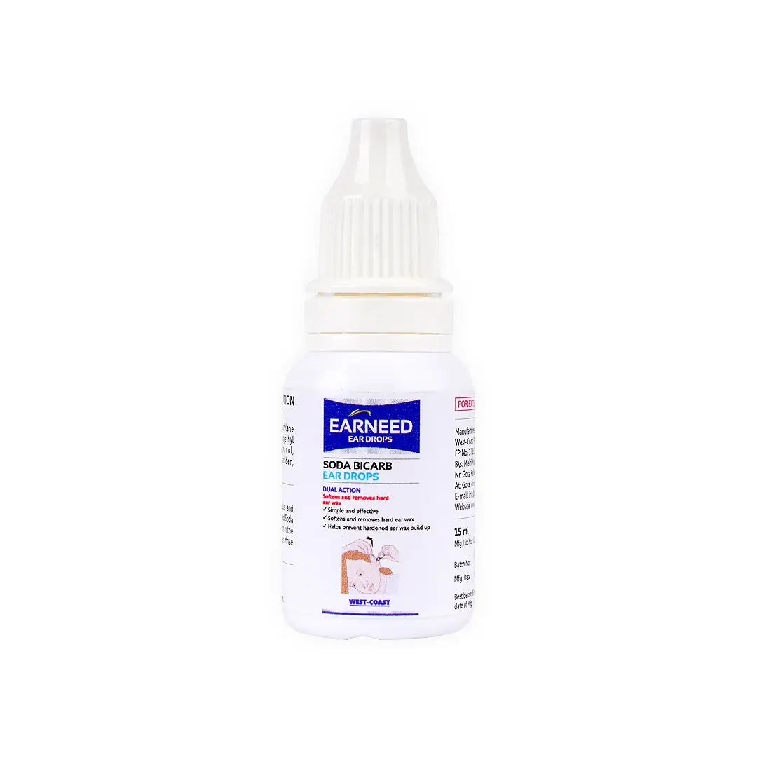EARNEED SODA BICARB EAR DROPS 15ML