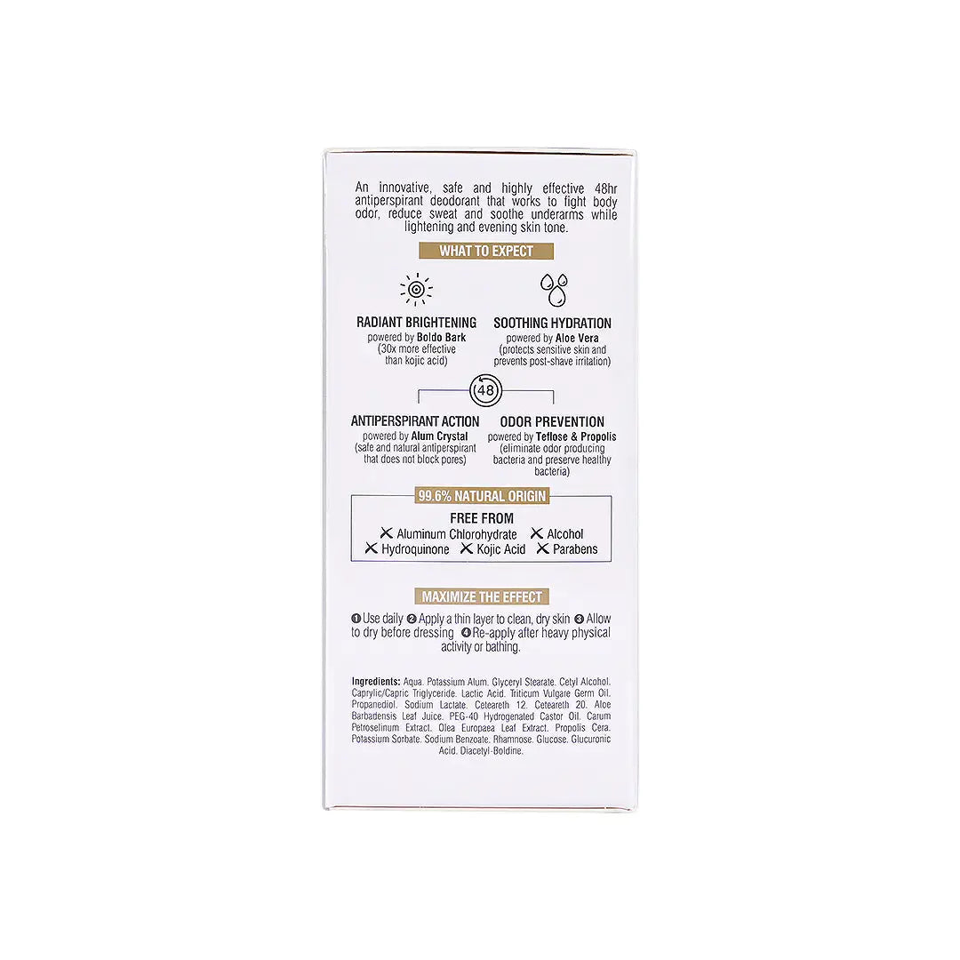 50692-Beesline Whitening Roll On Deo 48H Fragrance Free (1+1) +2