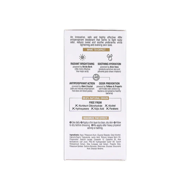 50692-Beesline Whitening Roll On Deo 48H Fragrance Free (1+1) +2