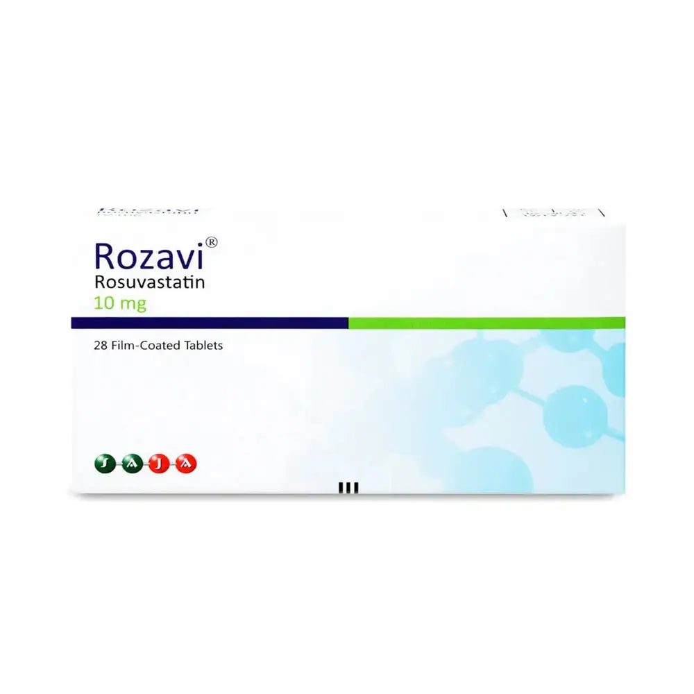 ROZAVI ROSUVASTATIN 10MG 28 TABLETS